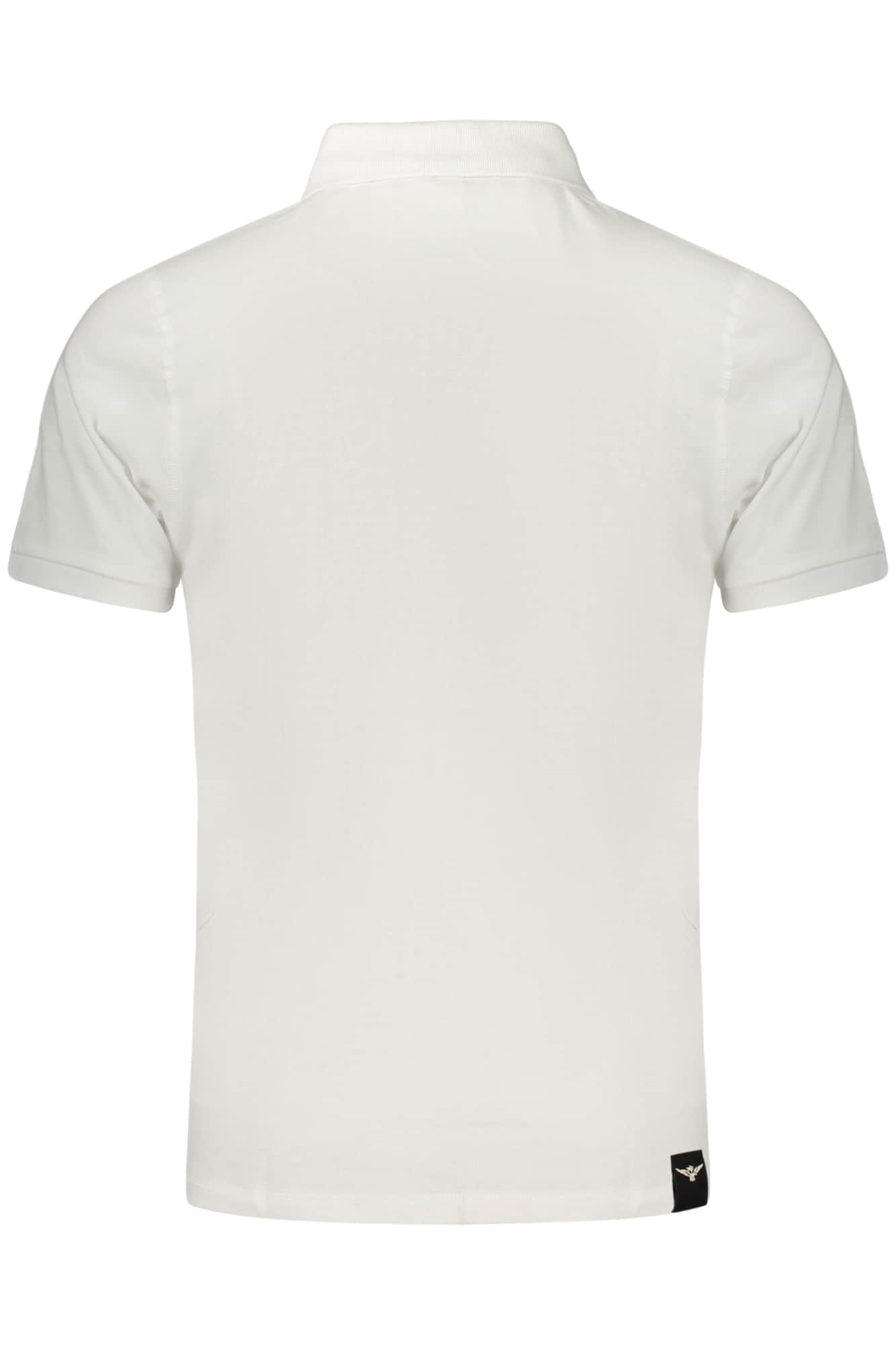 Military academy herren kurzarm poloshirt, weiss