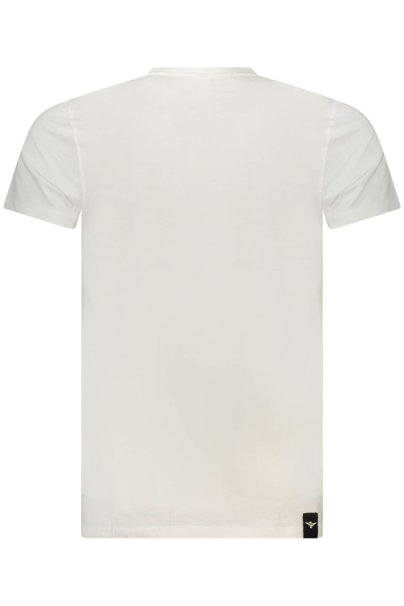 Military academy herren kurzarm t-shirt, blau
