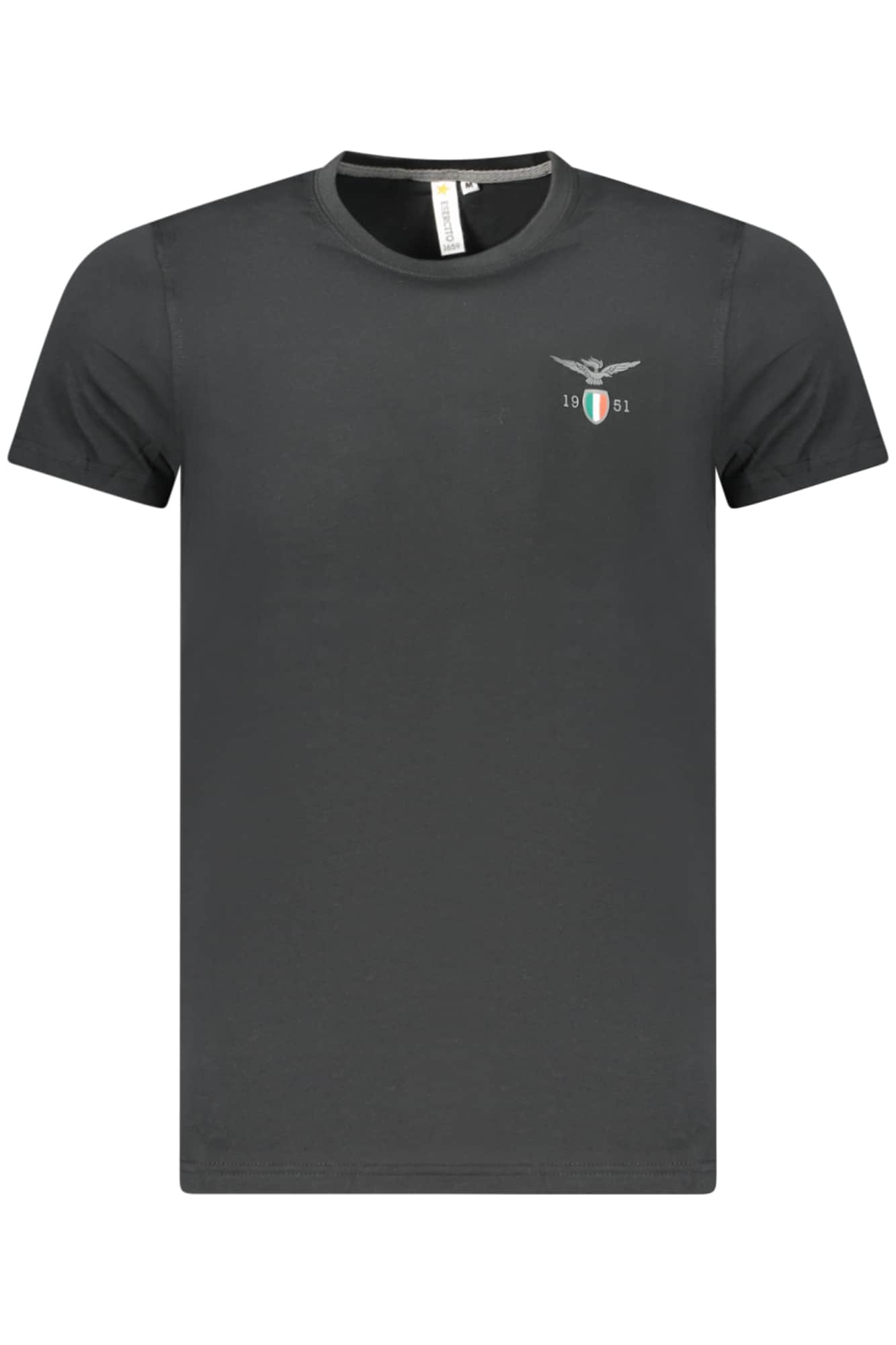 Military academy herren kurzarm t-shirt weiss