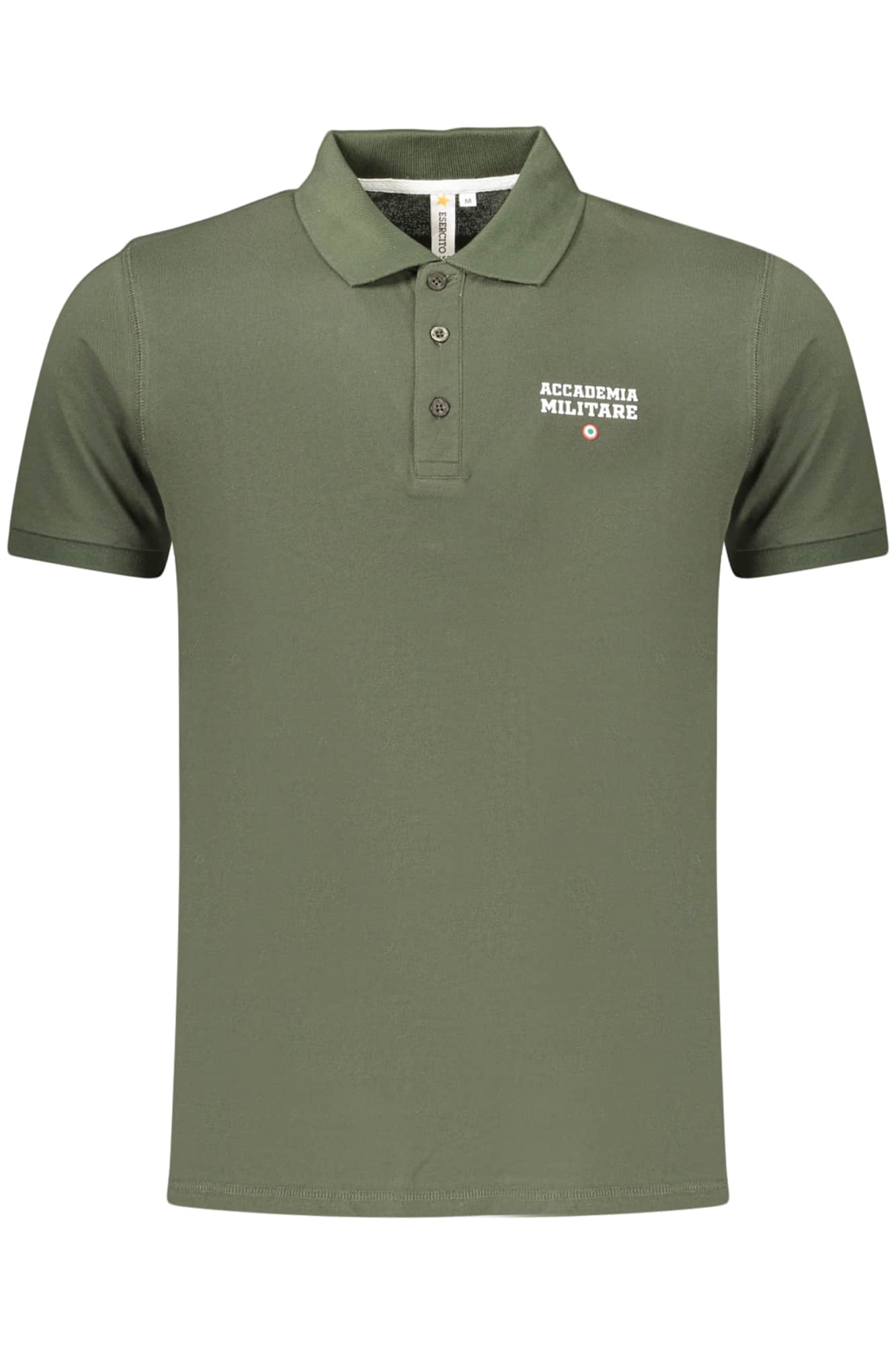 Military academy herren kurzarm poloshirt, weiss