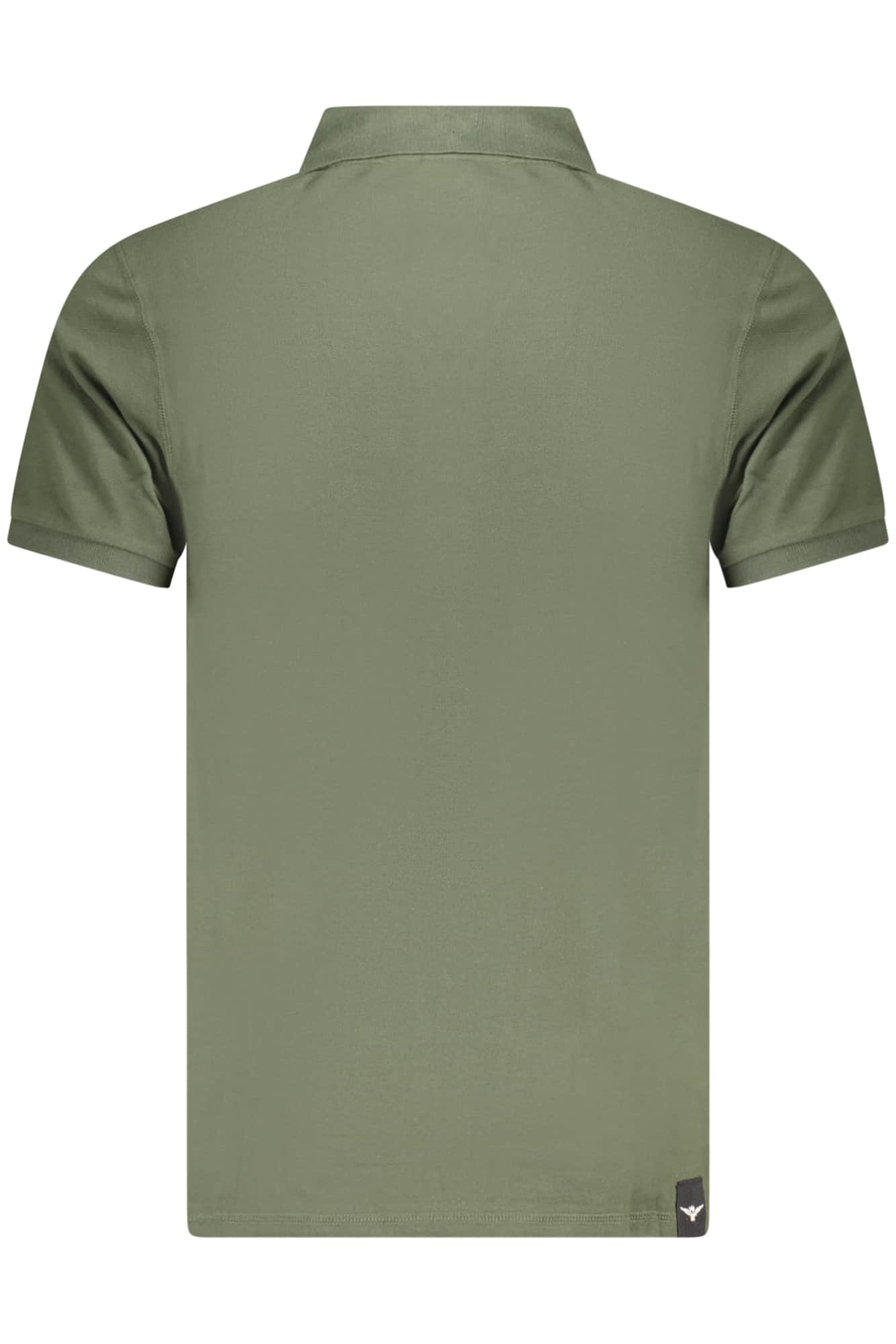 Military academy herren kurzarm poloshirt, grün