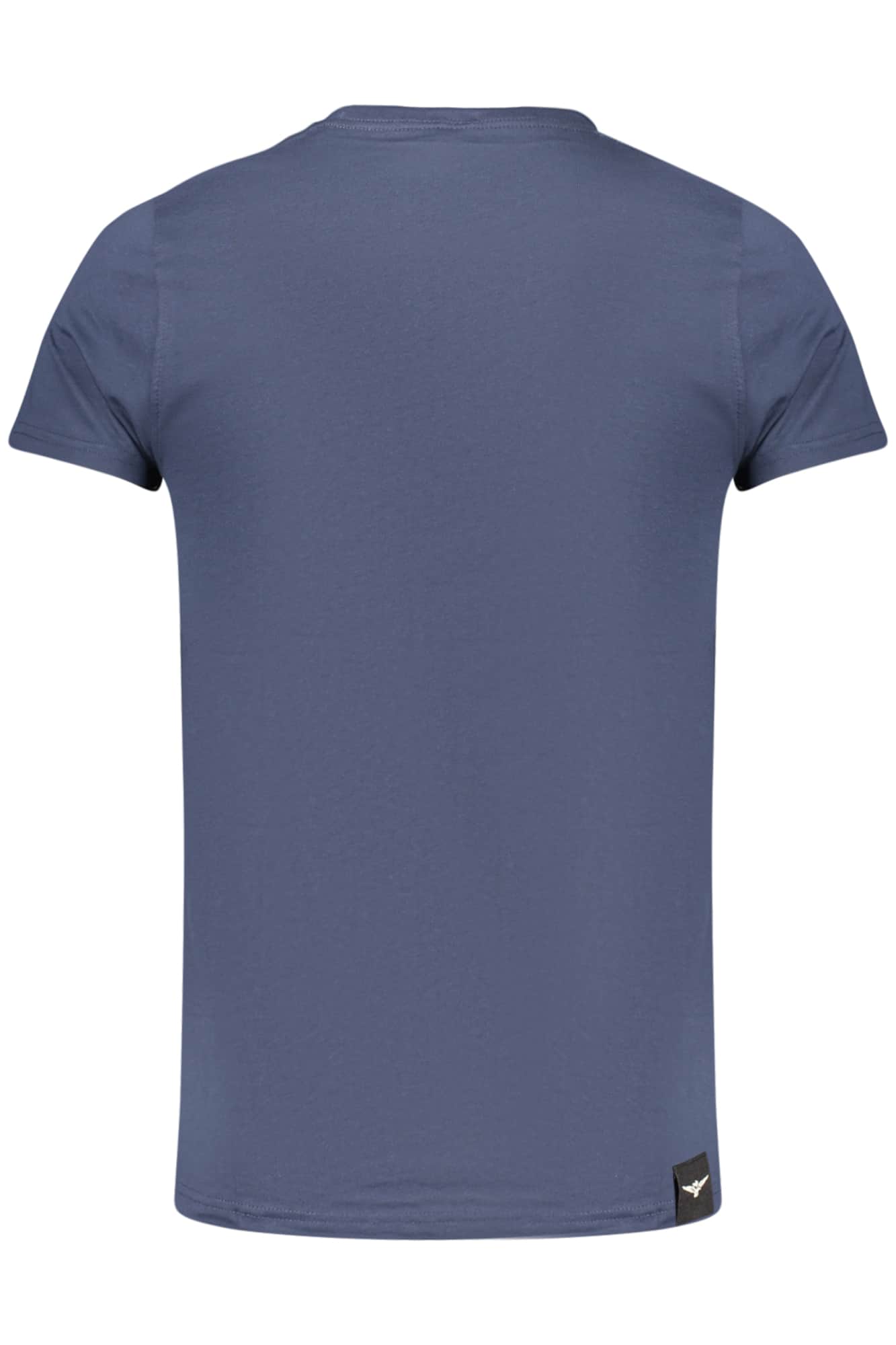 Military academy herren kurzarm t-shirt, blau