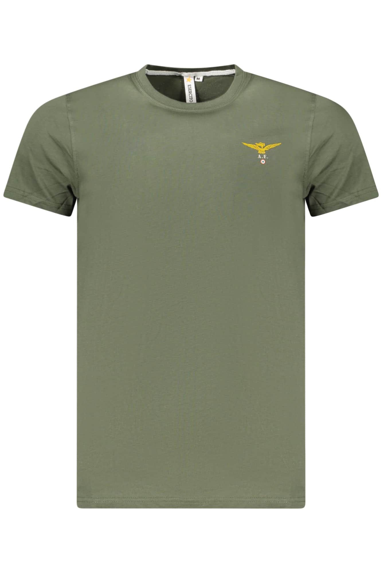 Military academy herren kurzarm t-shirt weiss