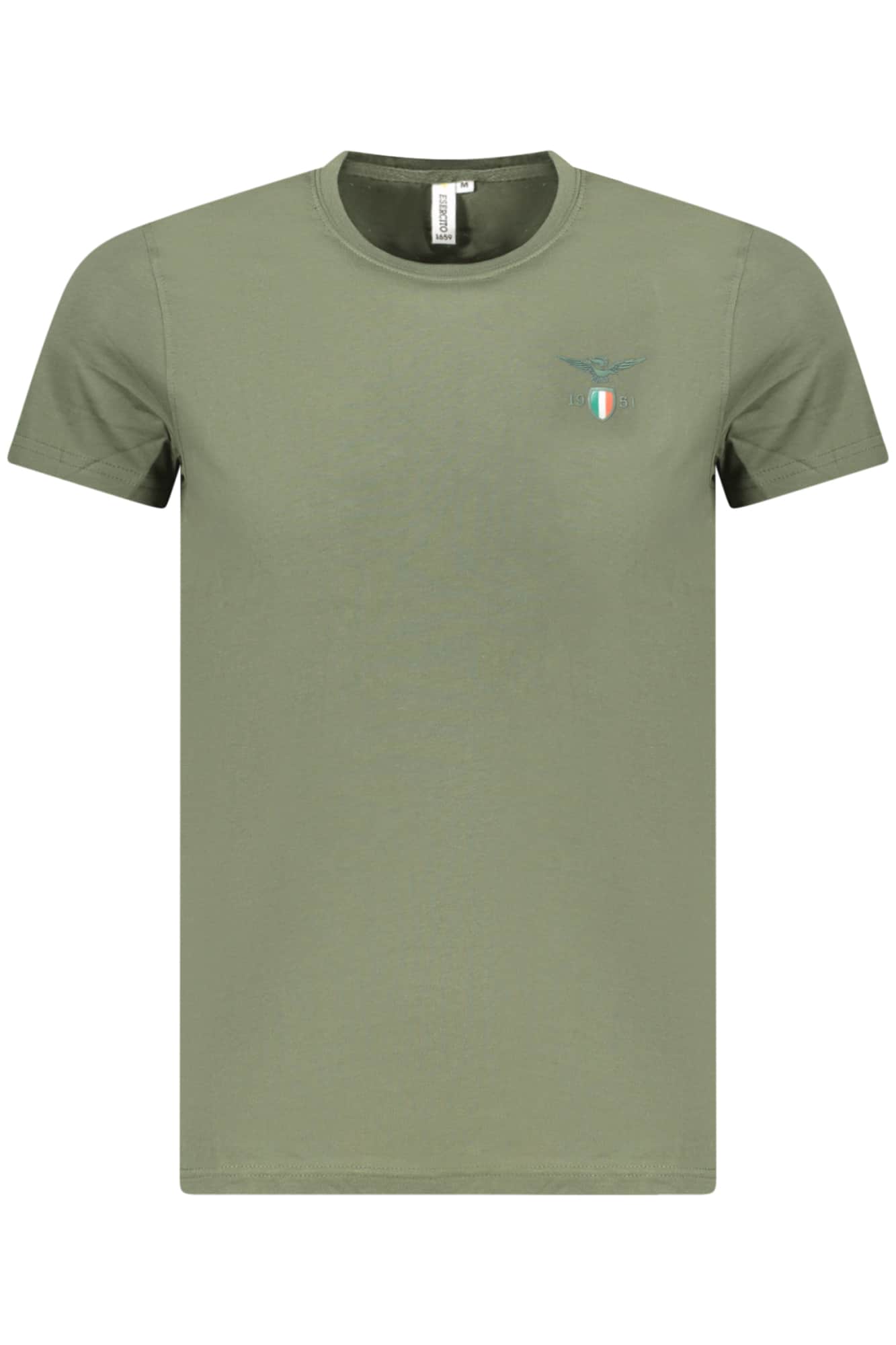 Military academy herren kurzarm t-shirt weiss