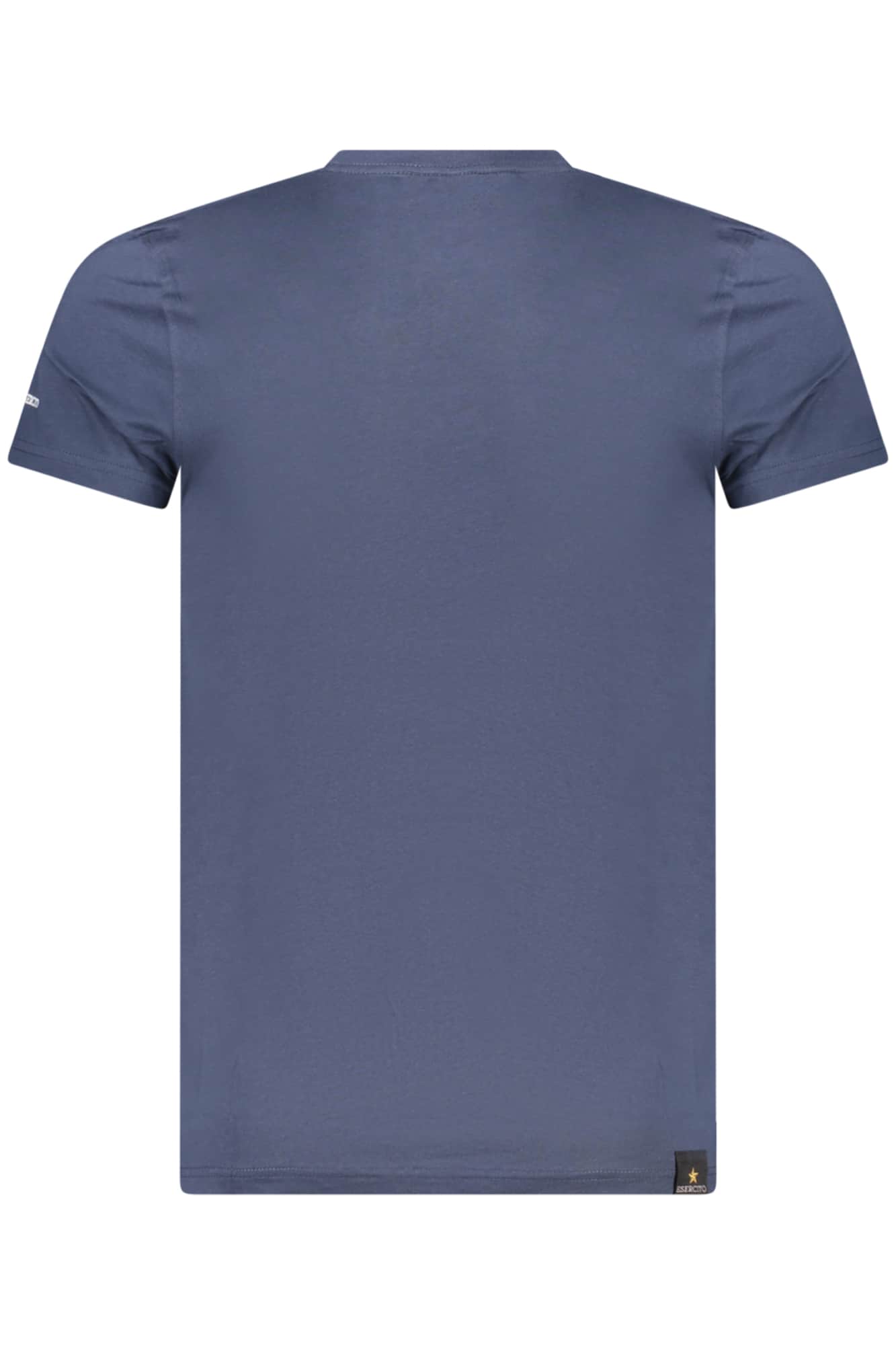 Military academy herren kurzarm t-shirt, blau