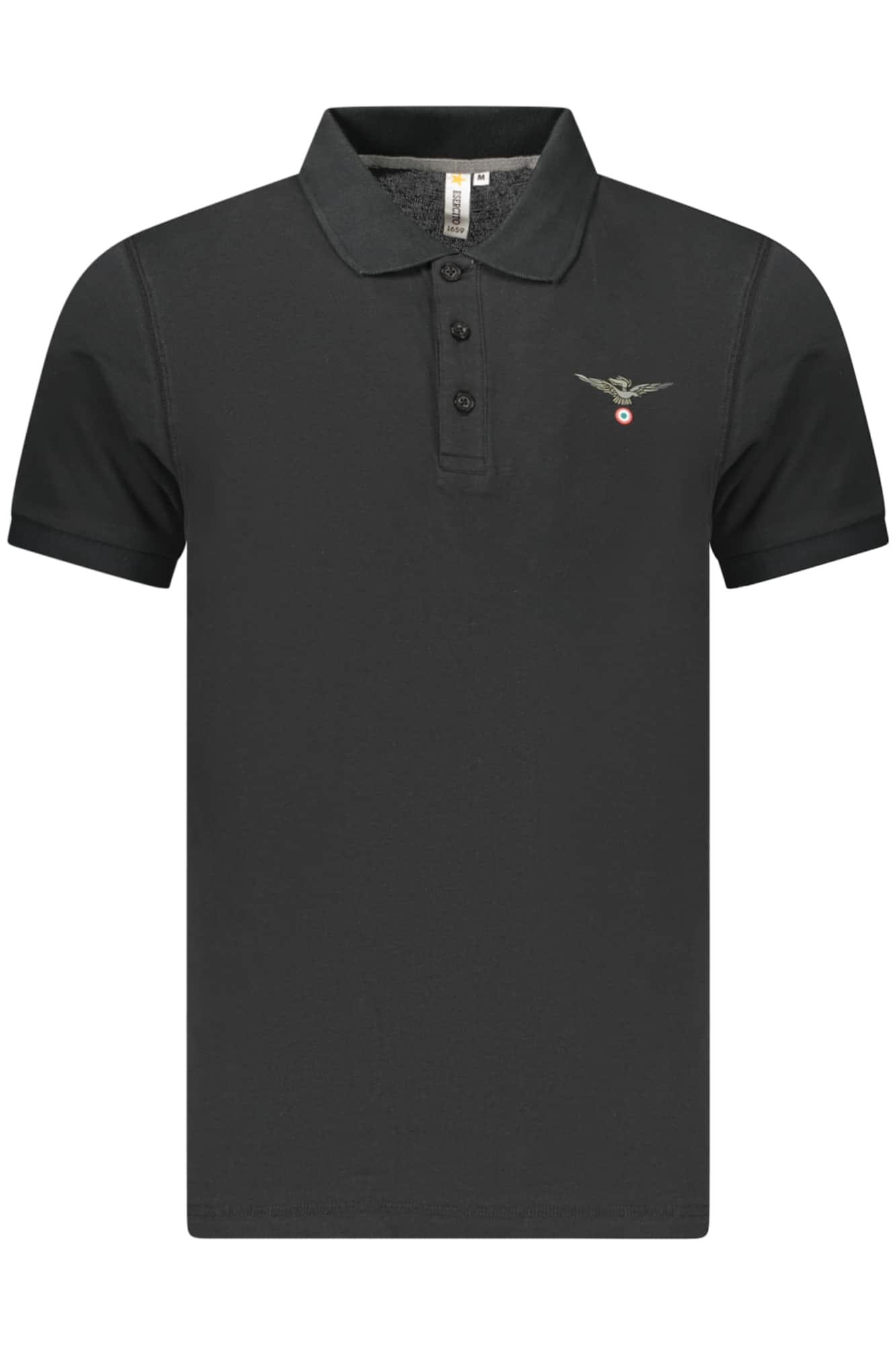 Military academy herren kurzarm poloshirt, grün