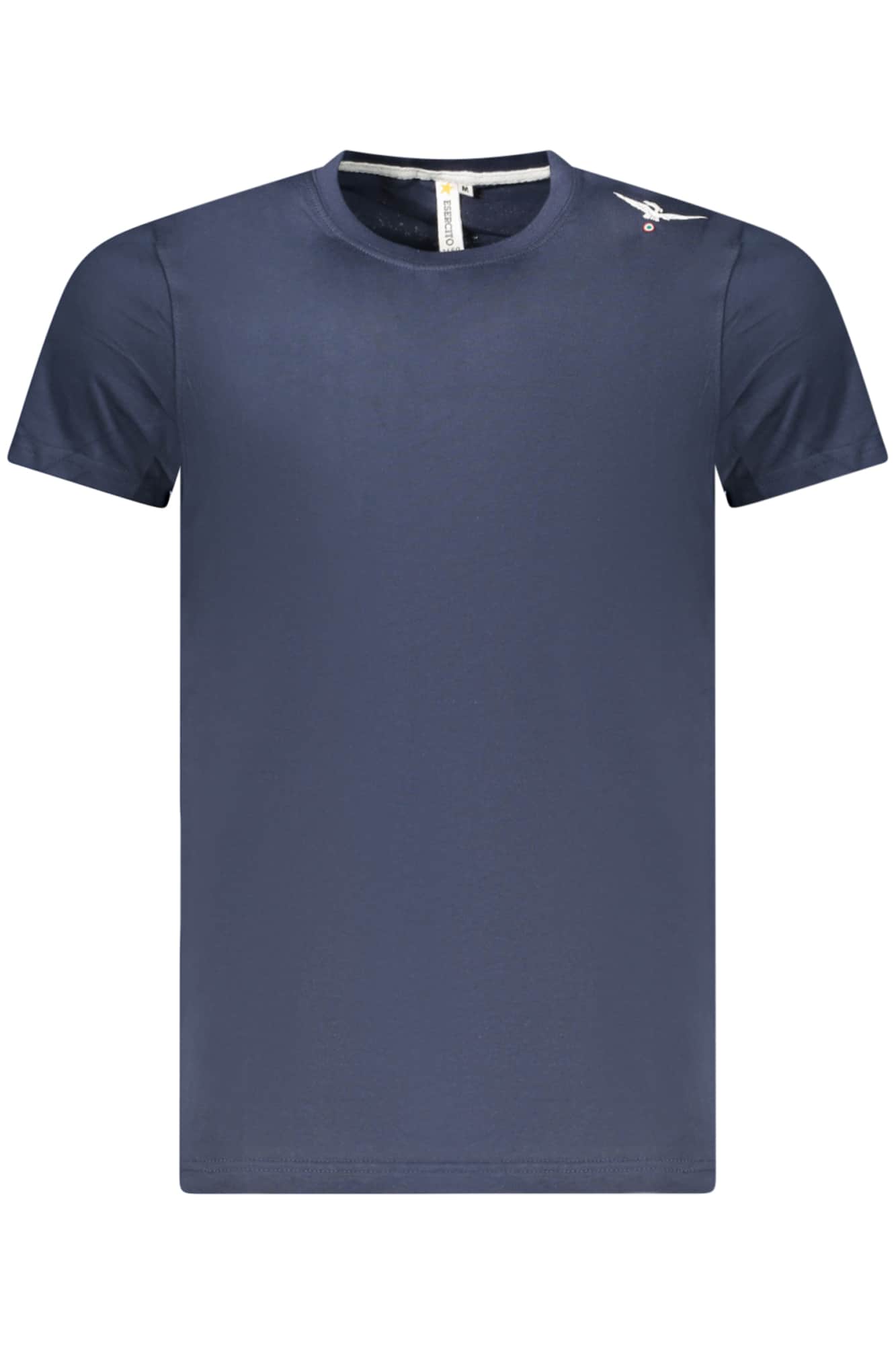 Military academy herren kurzarm t-shirt, blau