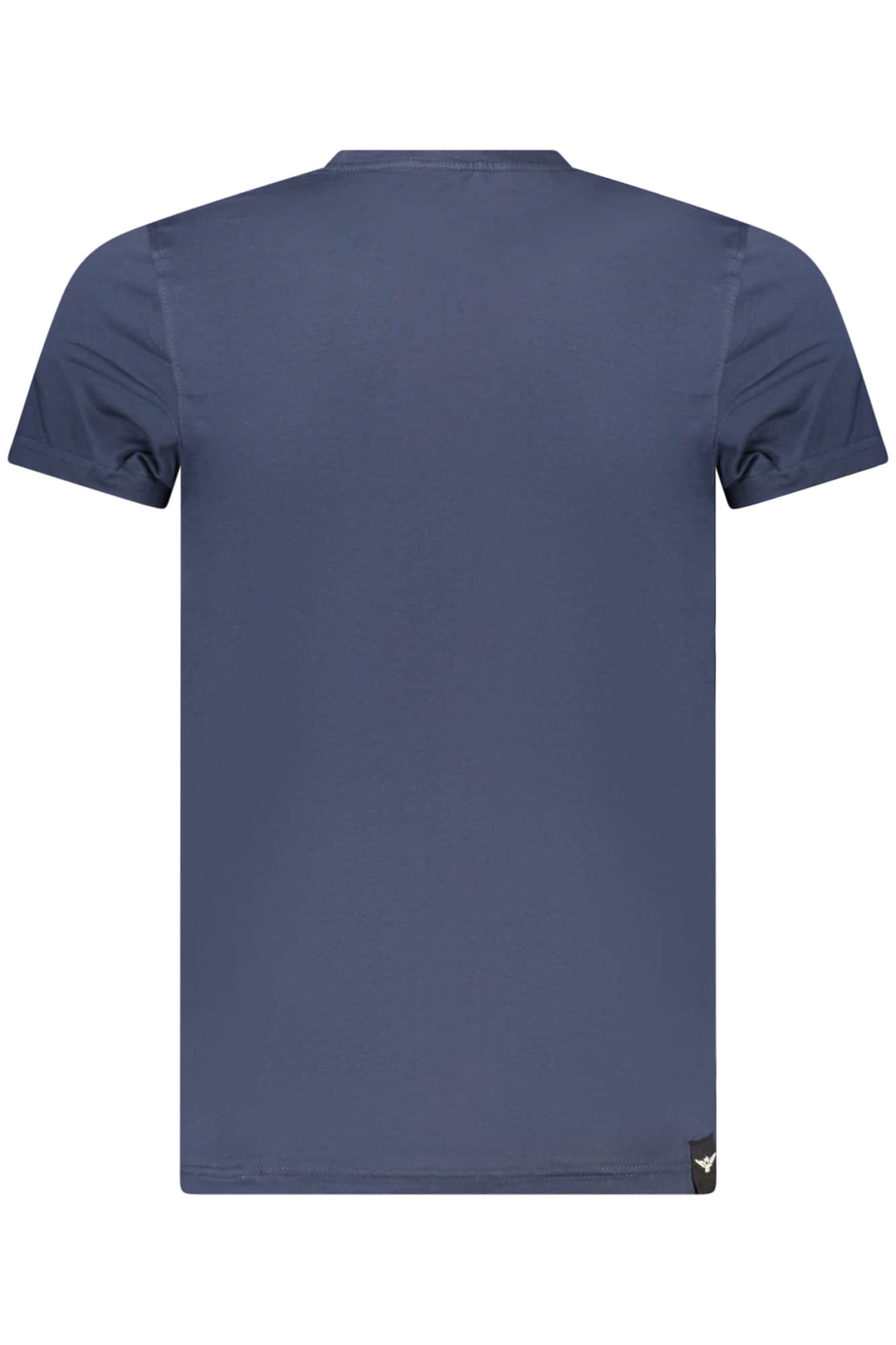 Military academy herren kurzarm t-shirt, blau