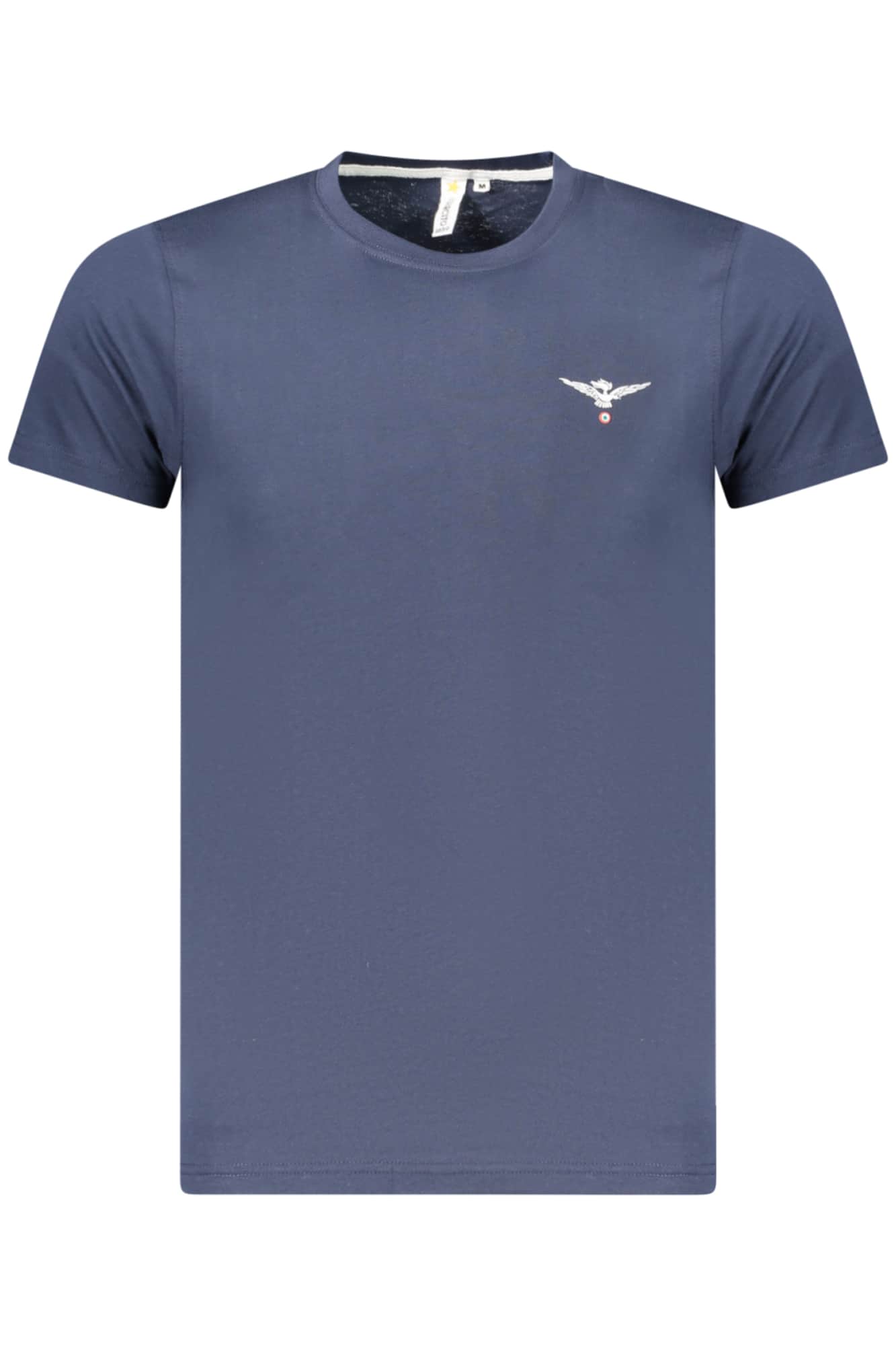 Military academy herren kurzarm t-shirt, blau