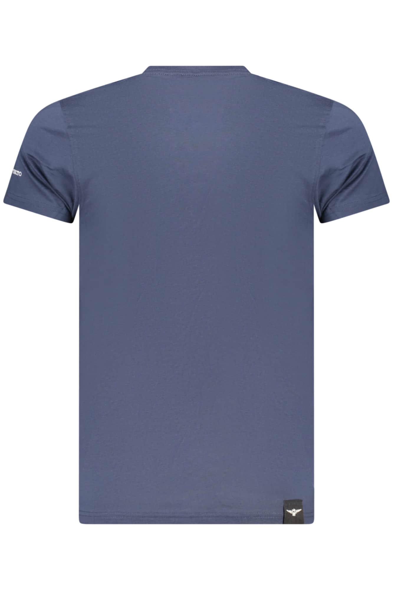 Military academy herren kurzarm t-shirt, blau