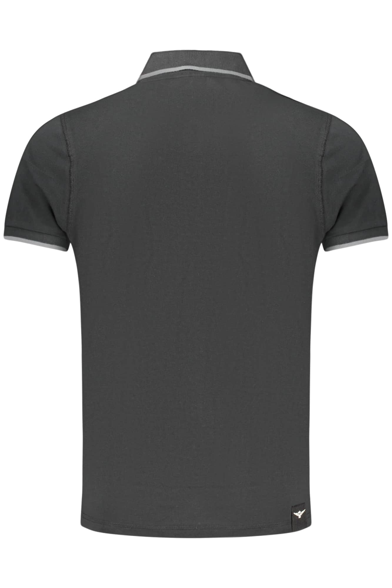 Military academy herren kurzarm poloshirt, blau