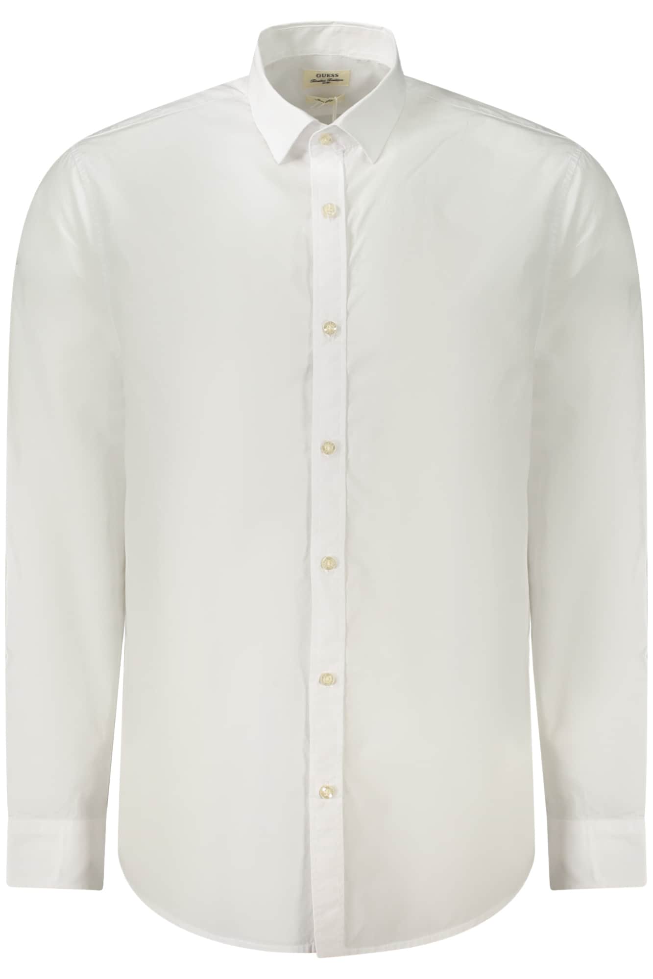 Guess Jeans herren langarm shirt weiss