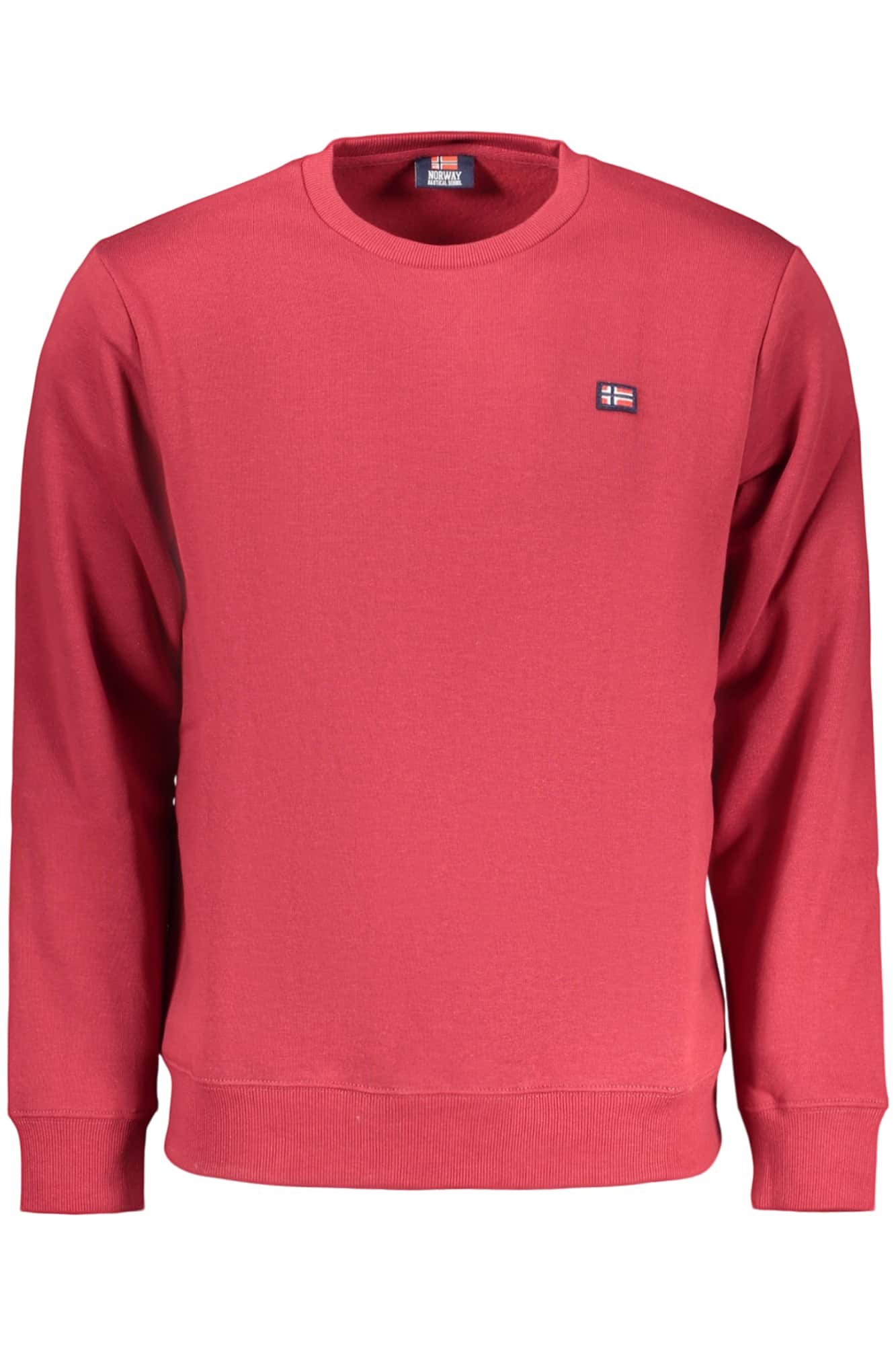 Norway 1963 herren rot mit reissverschluss sweatshirt