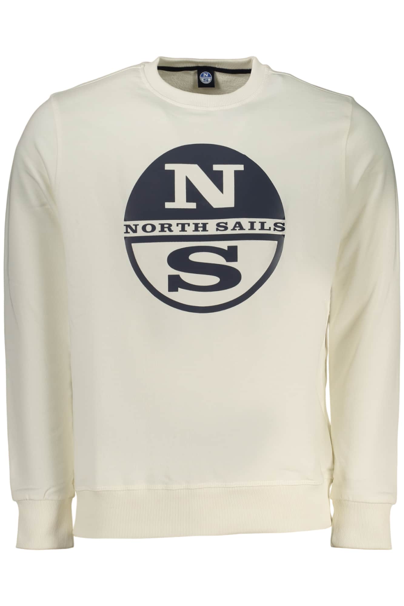 North Sails herren mit reissverschluss sweatshirt weiss