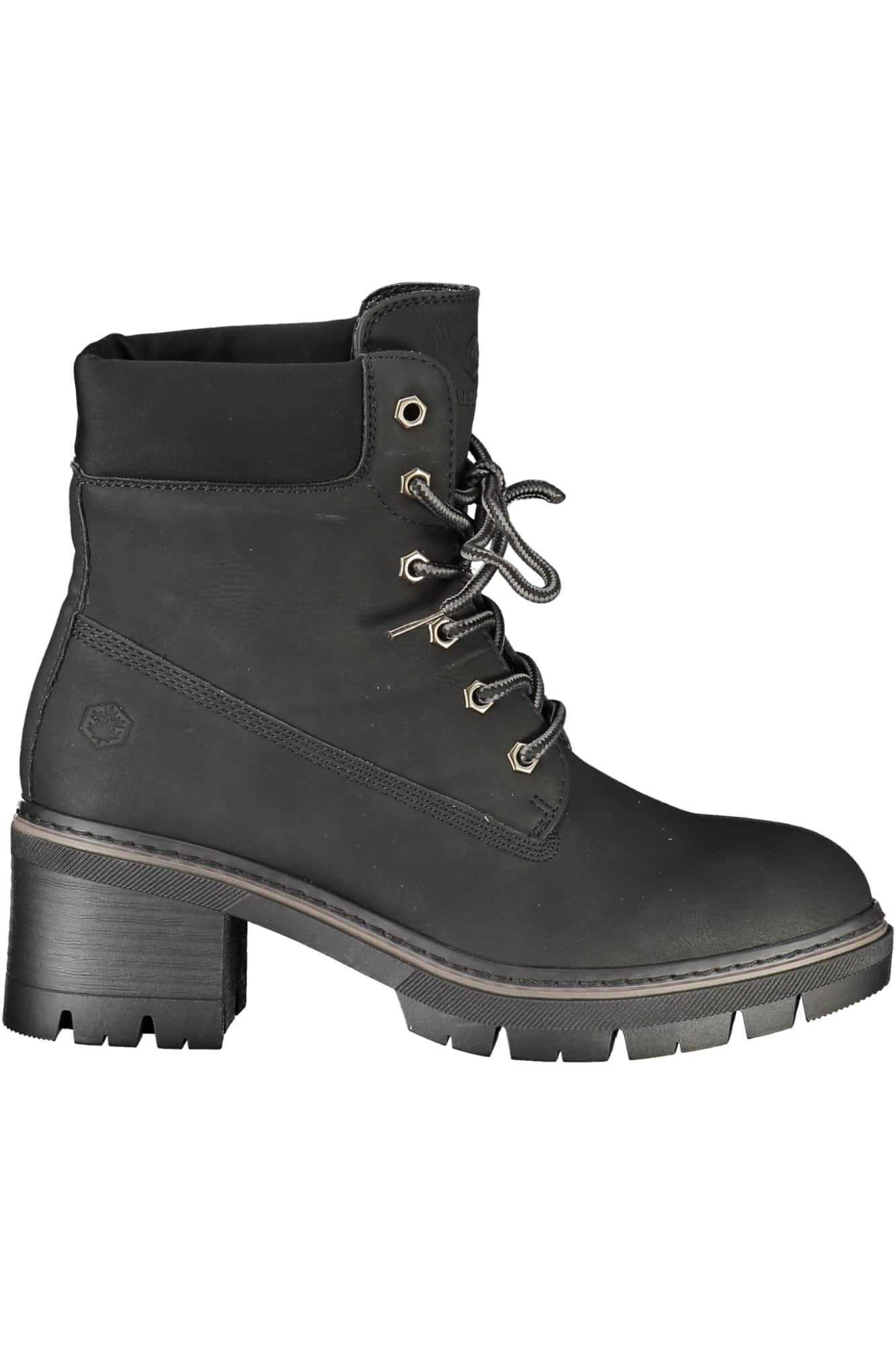 Lumberjack damen schwarz stiefel
