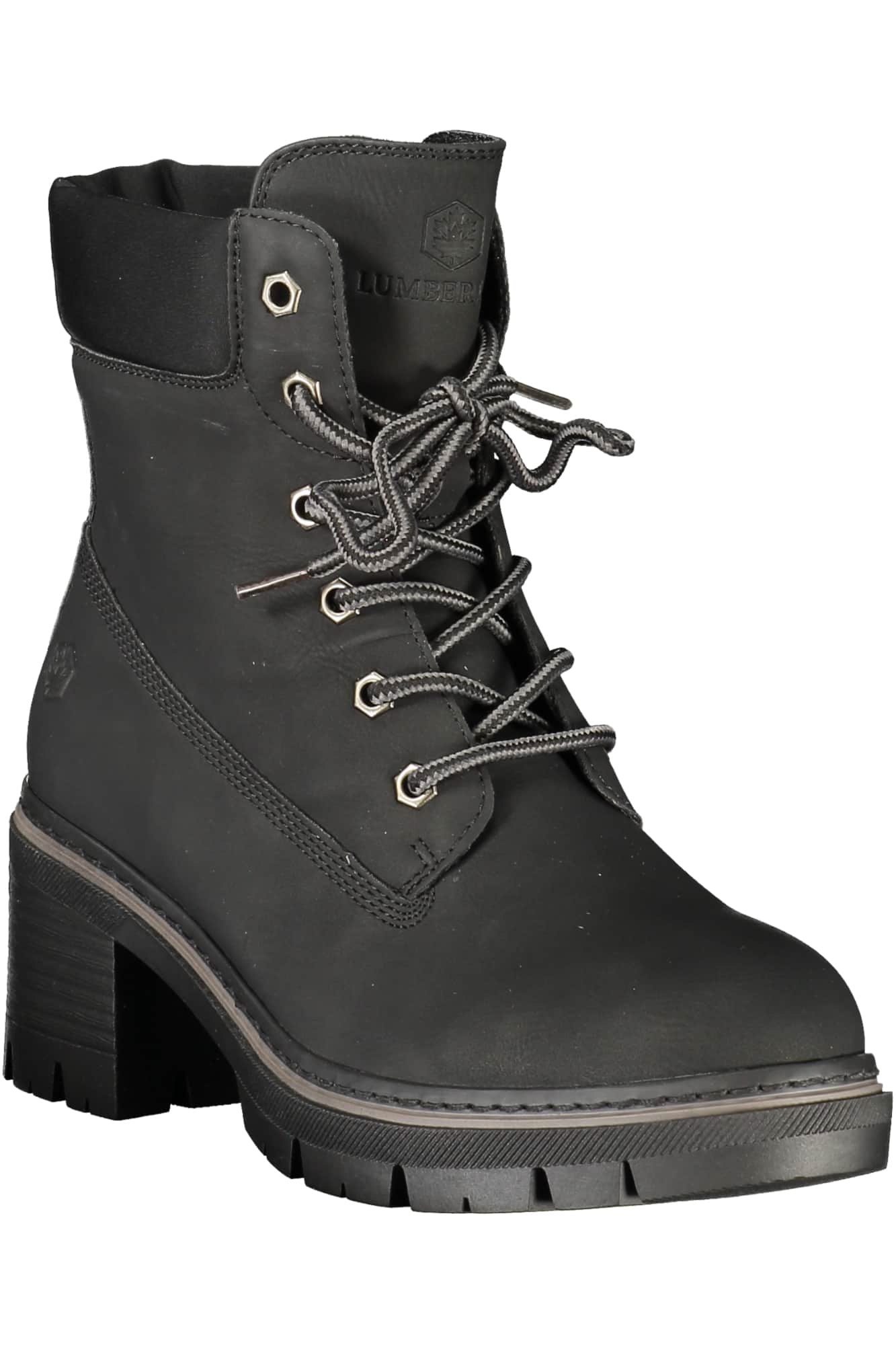 Lumberjack damen schwarz stiefel