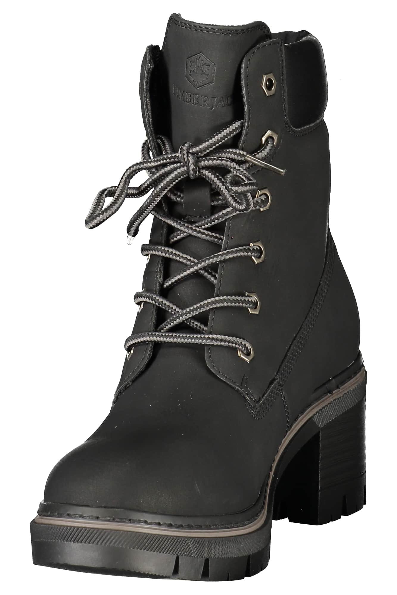 Lumberjack damen schwarz stiefel