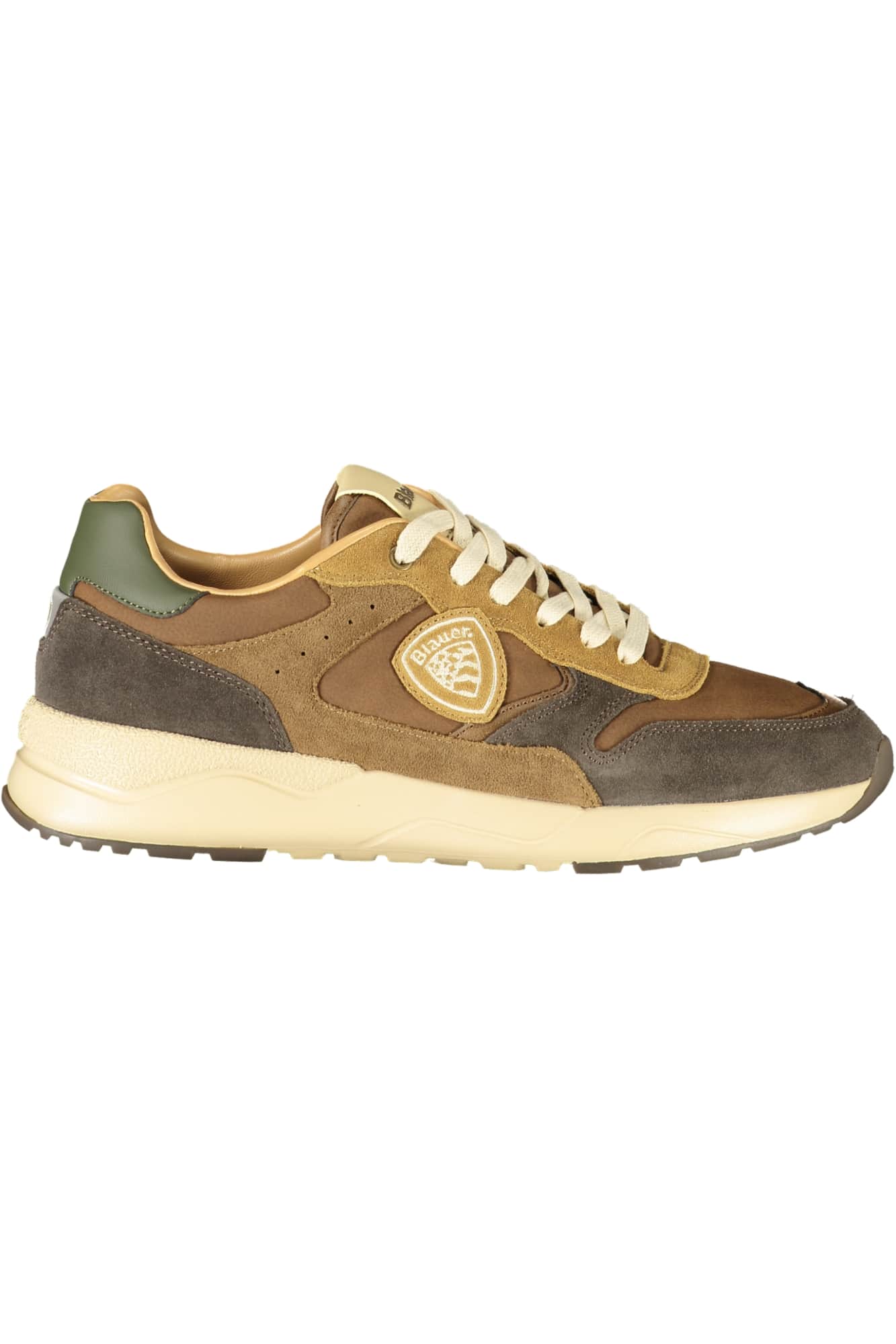 Blauer herren sportschuhe grün
