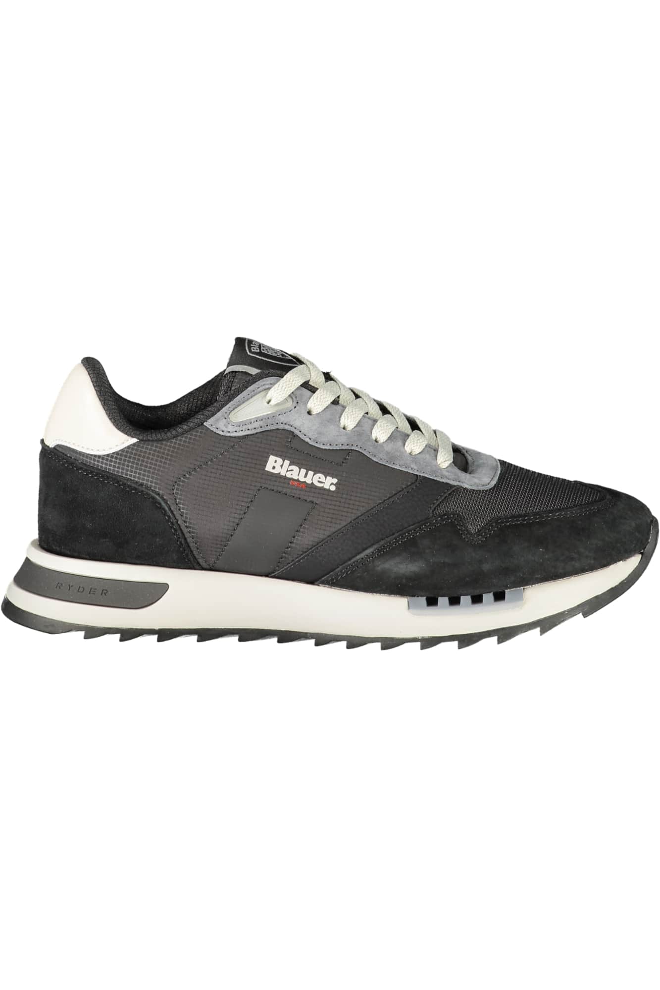 Blauer herren schwarz sportschuhe