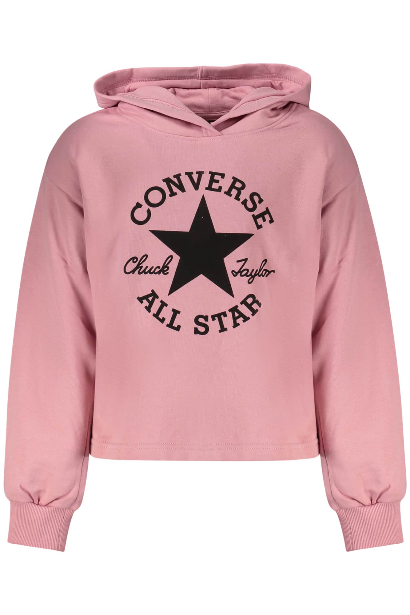 Converse Rosa Mit Reißverschluss Hoodie für Mädchen