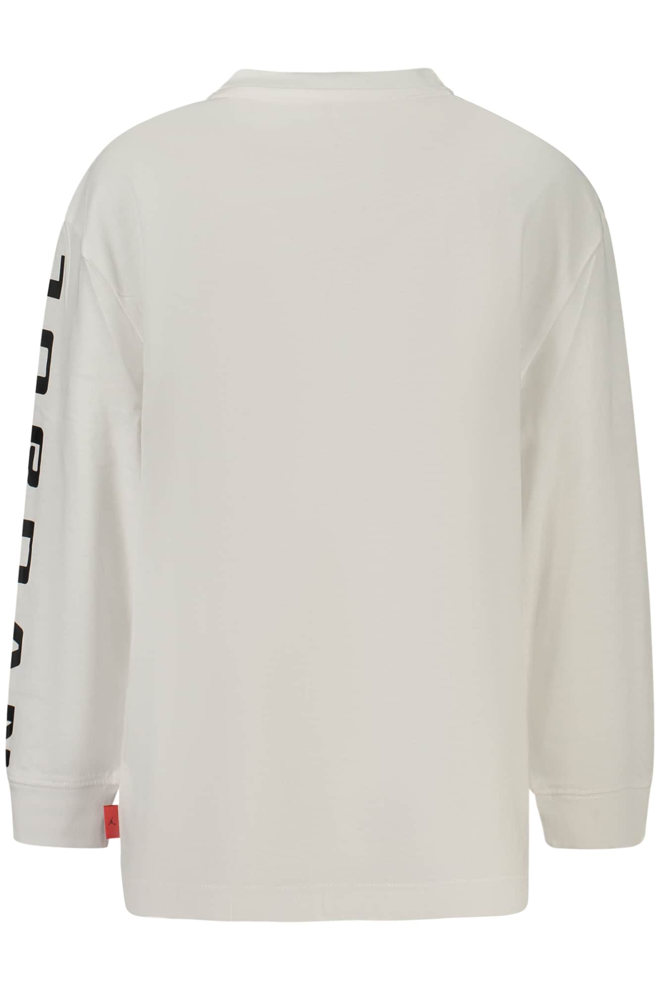 Jordan langarm t-shirt für kinder, weiss