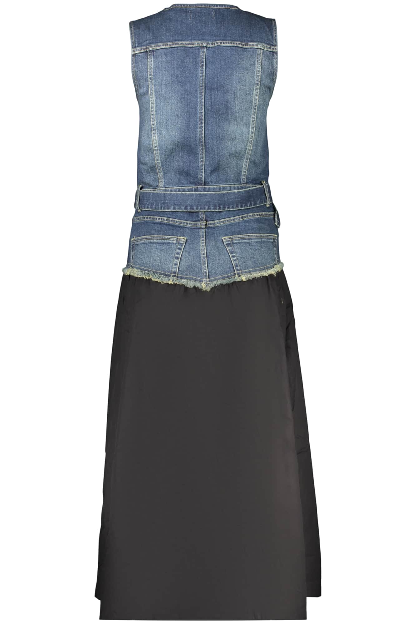 Desigual damen lang schwarz kleid