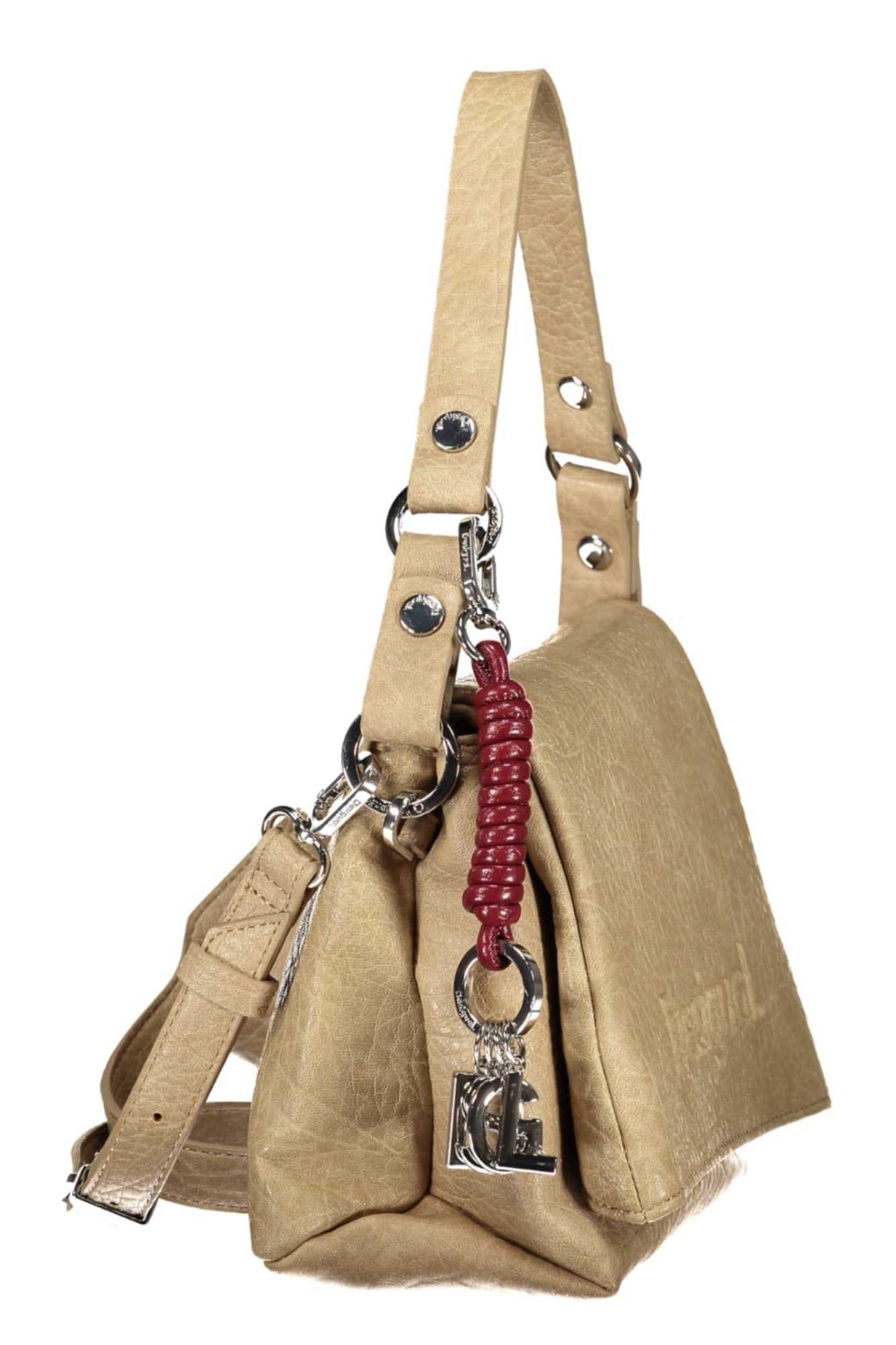 Desigual damen beige tasche