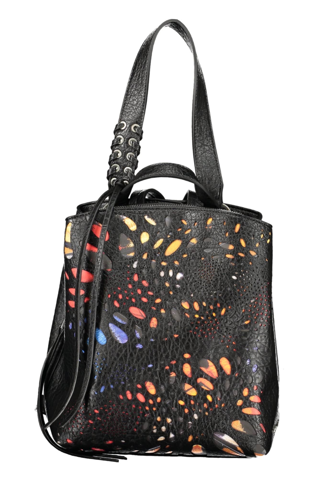 Desigual damen schwarz rucksack
