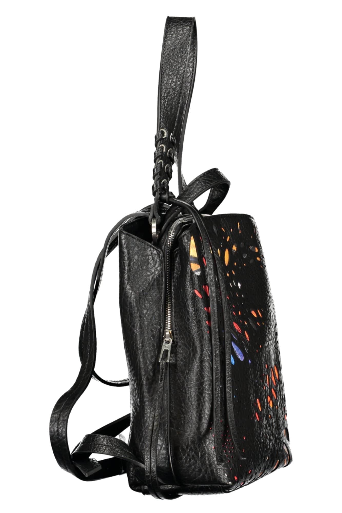 Desigual damen schwarz rucksack