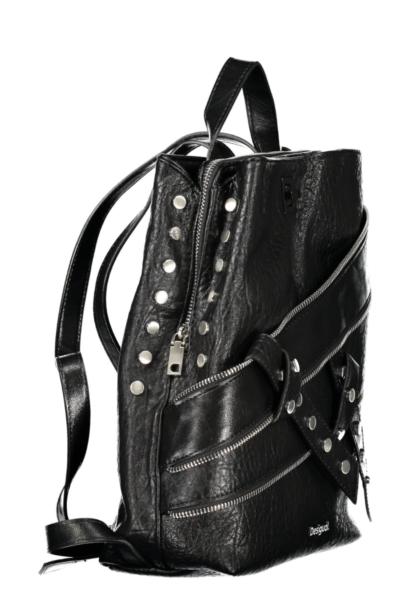 Desigual damen schwarz rucksack