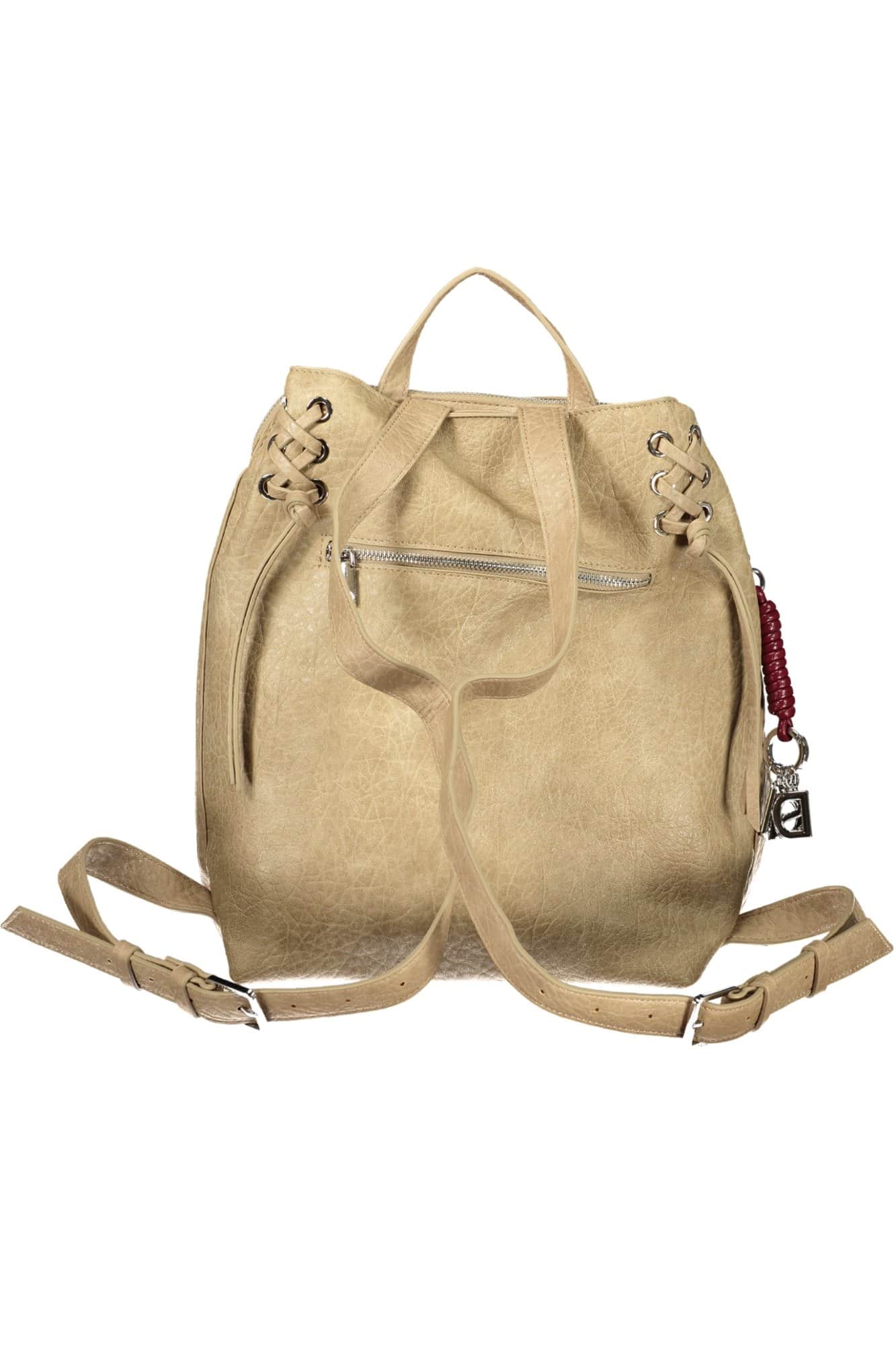Desigual damen beige rucksack