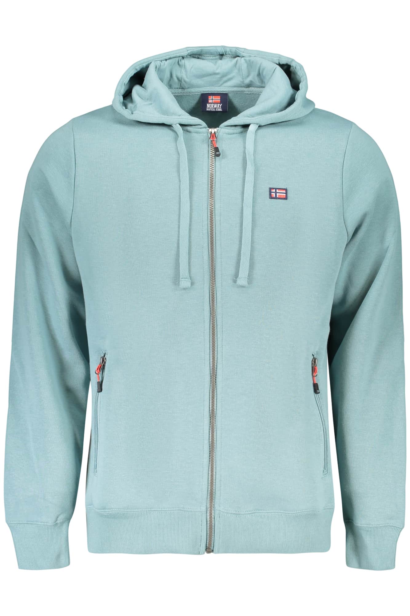 Norway 1963 herren grün mit reissverschluss sweatshirt