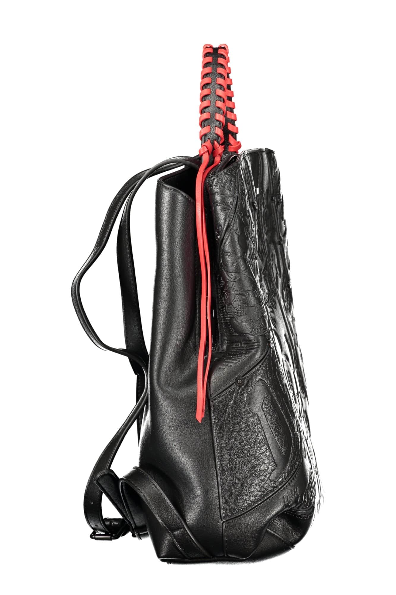 Desigual damen schwarz rucksack