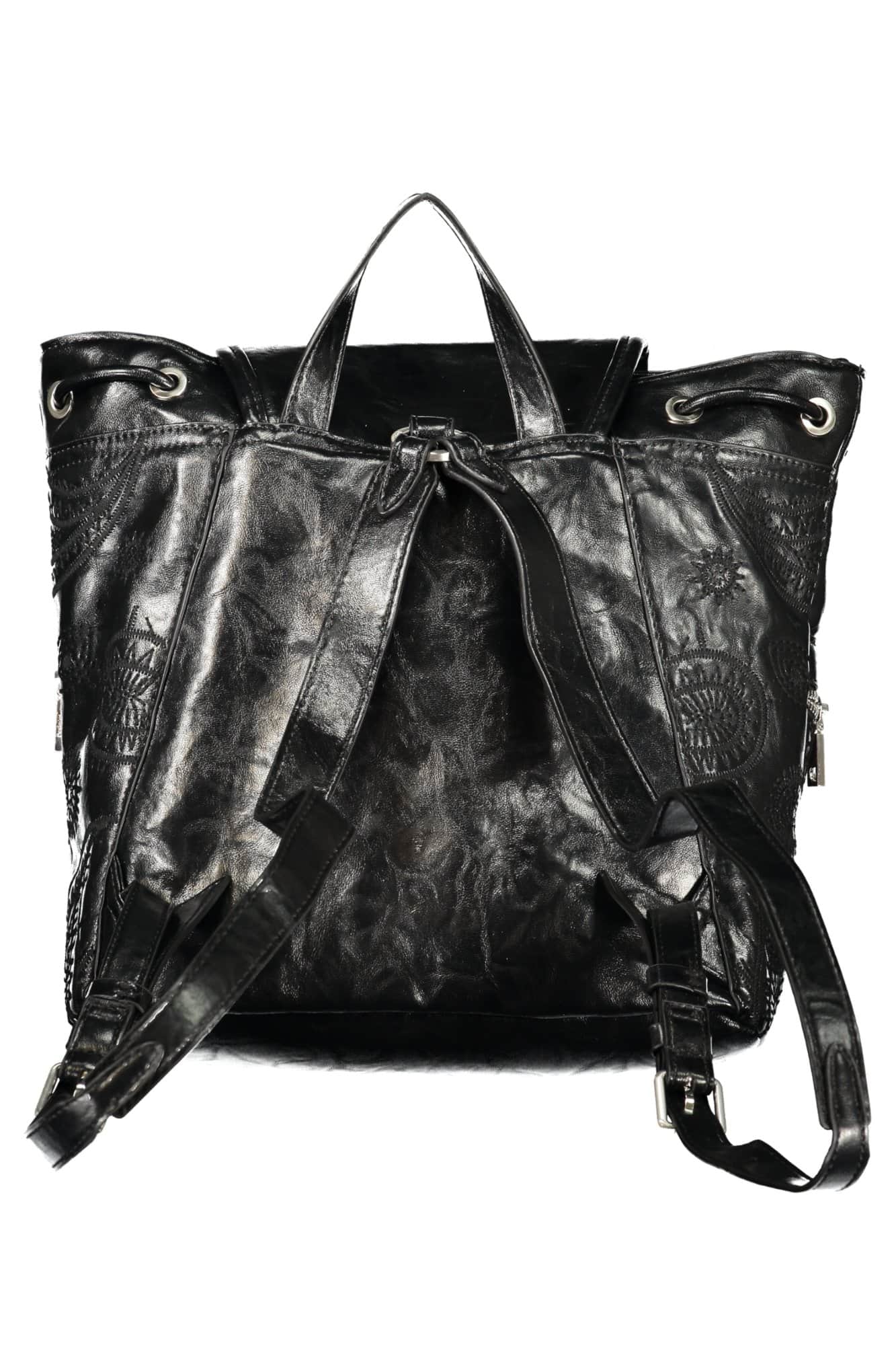 Desigual damen schwarz rucksack