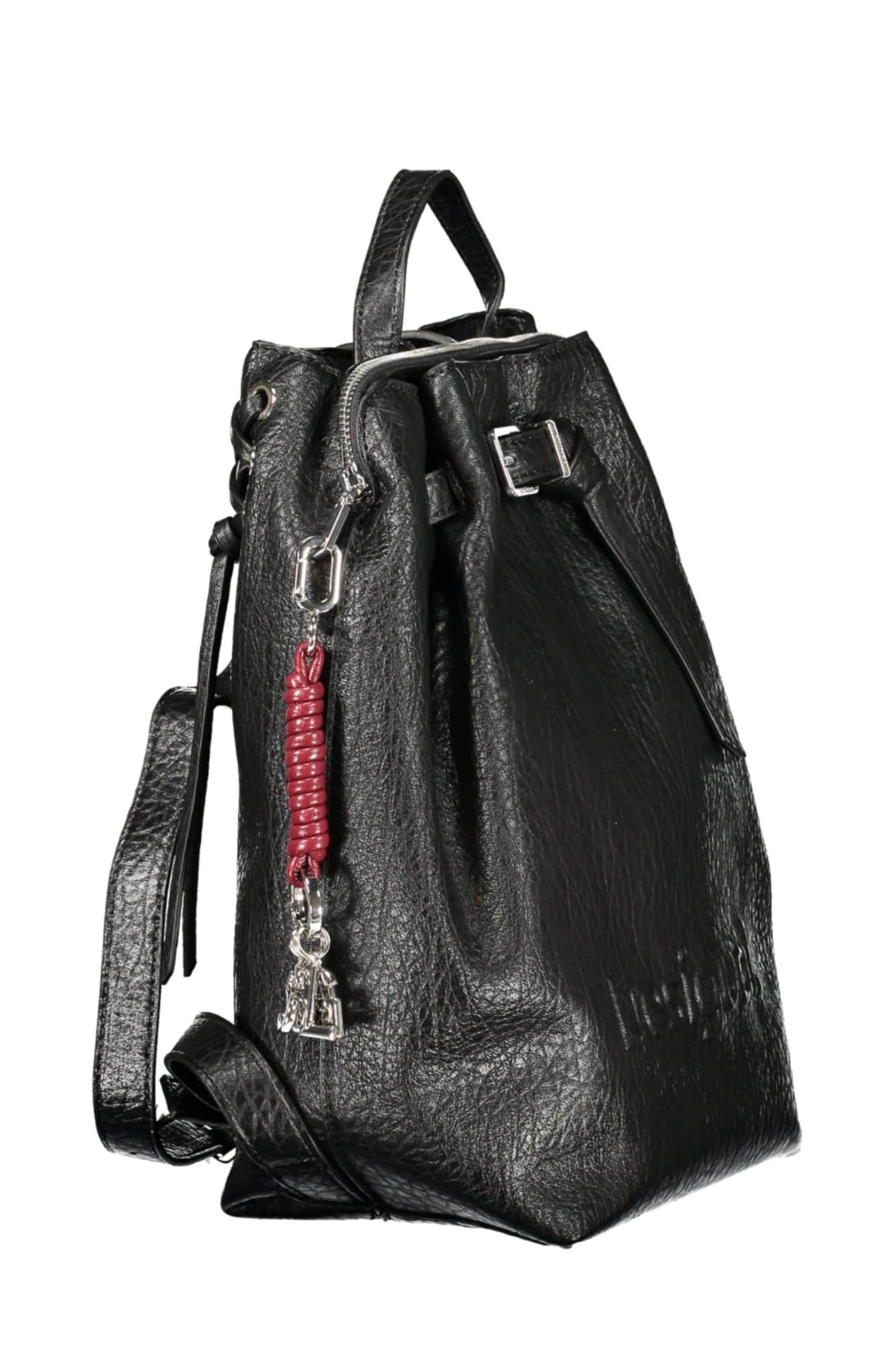 Desigual damen schwarz rucksack