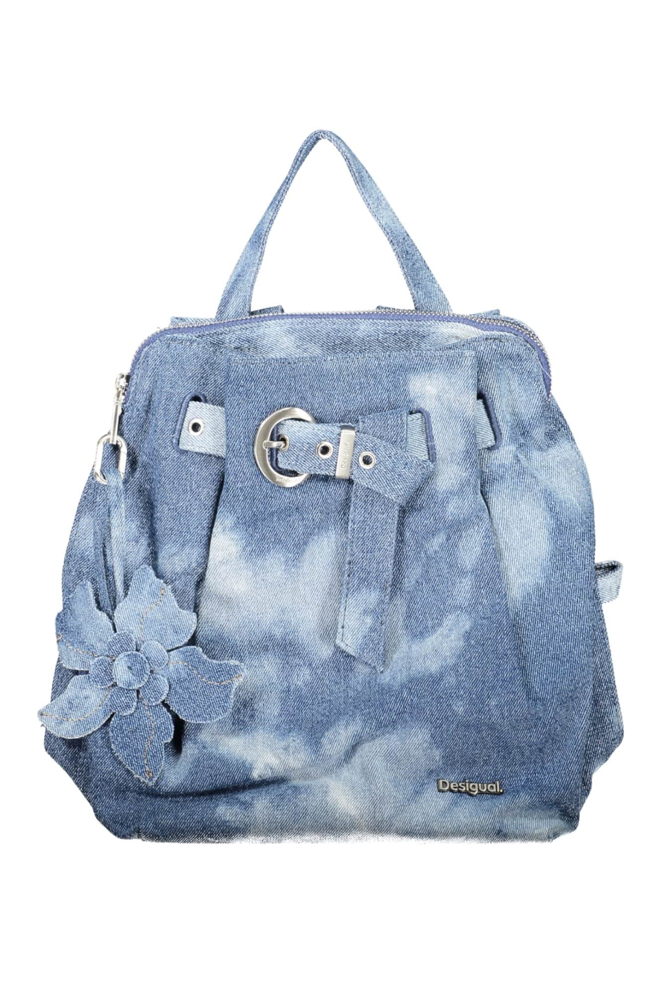 Desigual damen blau rucksack