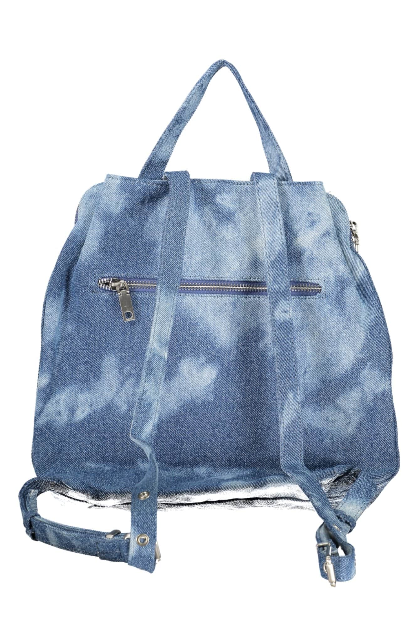 Desigual damen blau rucksack