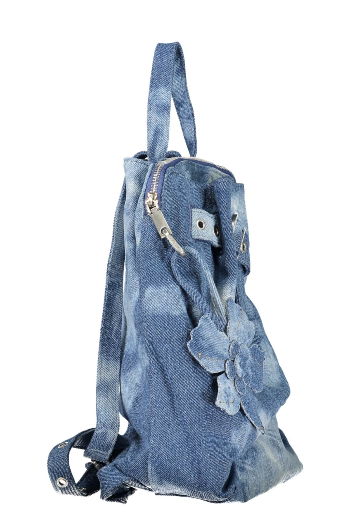 Desigual damen blau rucksack