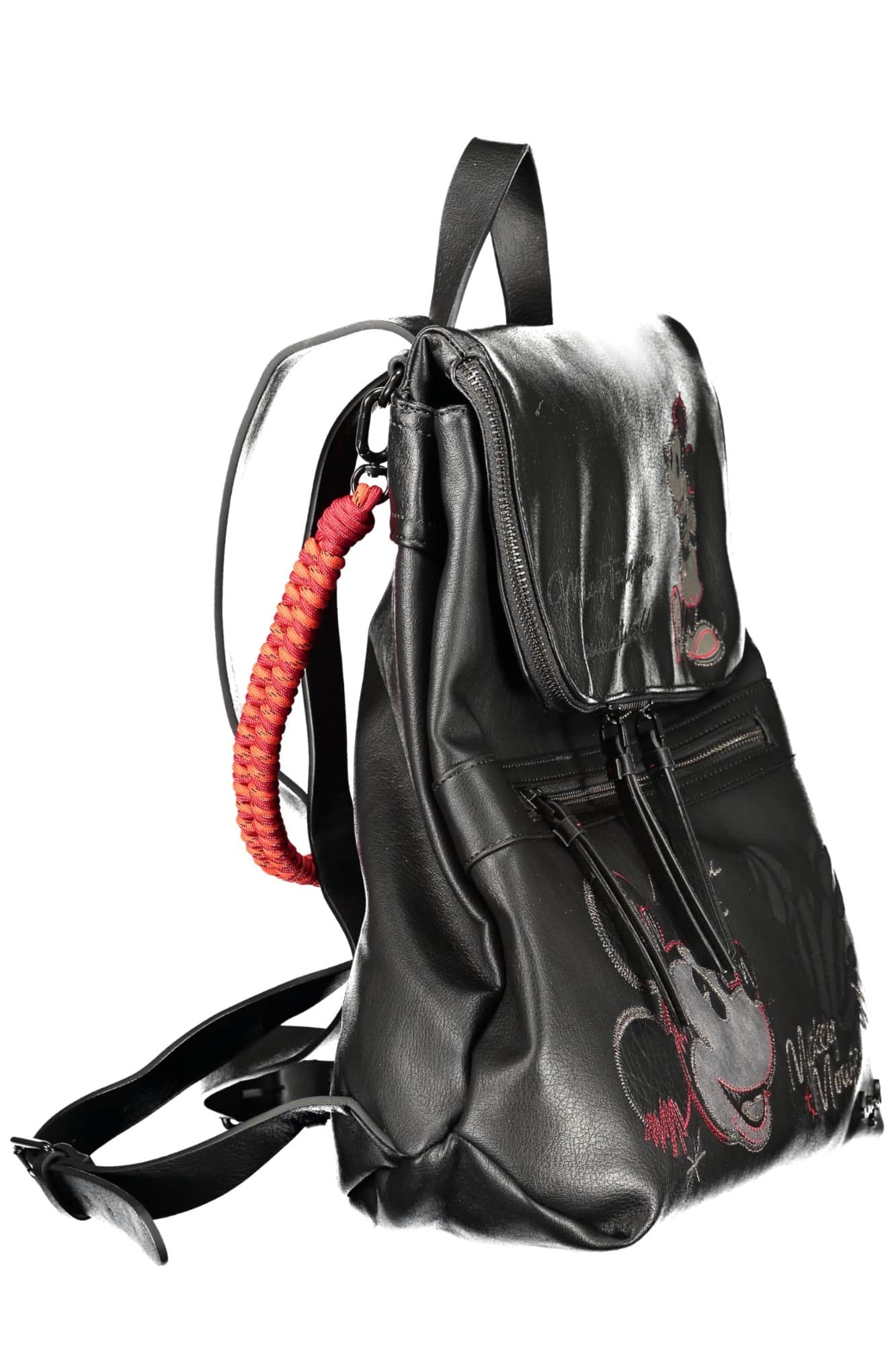 Desigual damen schwarz rucksack