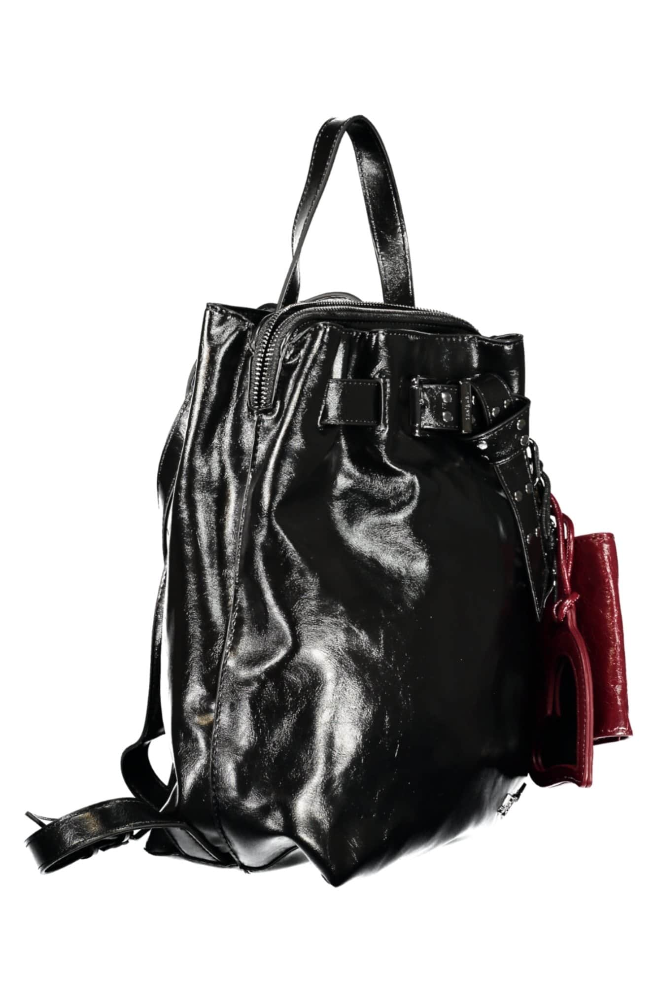 Desigual damen schwarz rucksack
