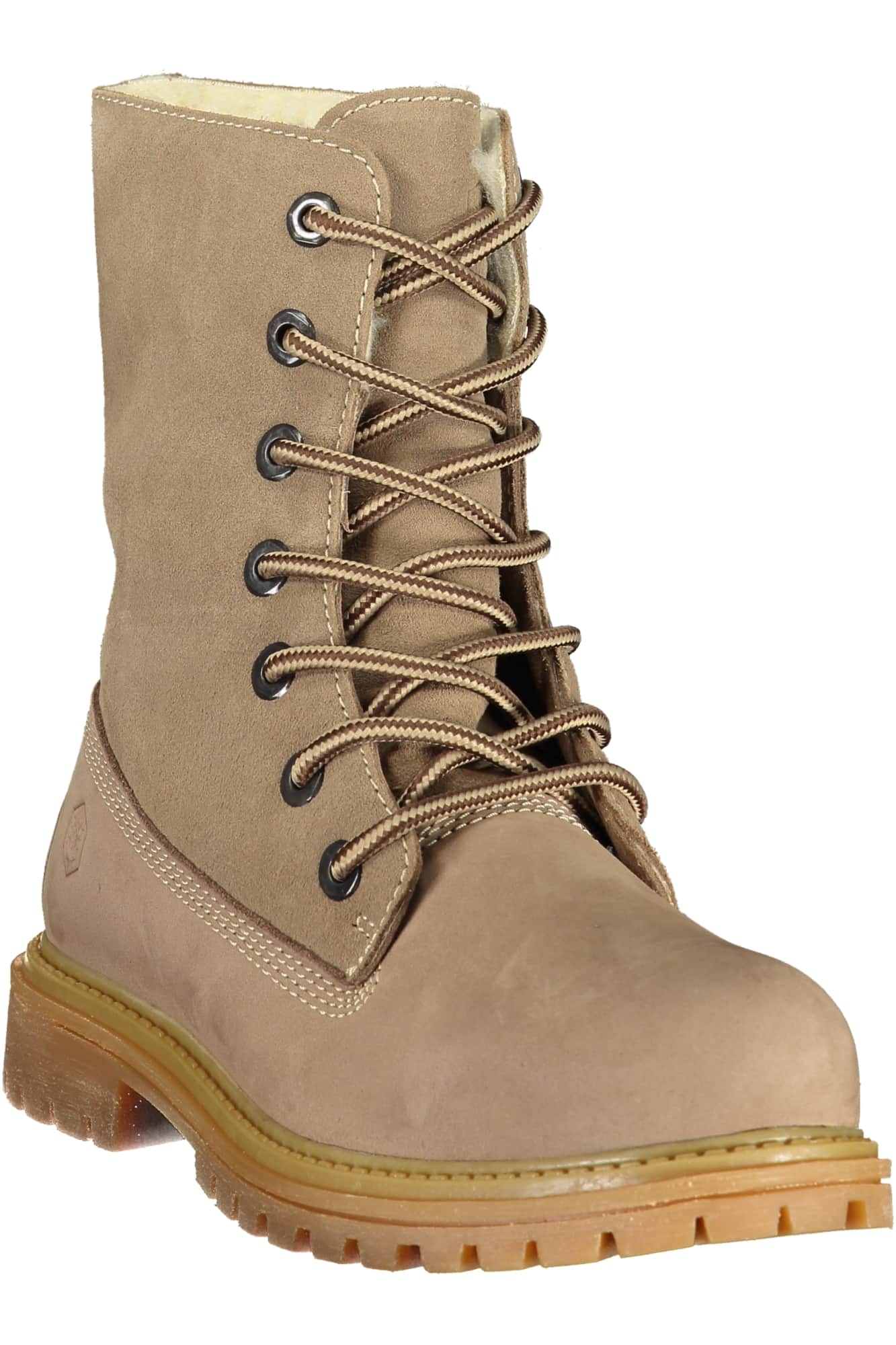 Lumberjack damen beige stiefel