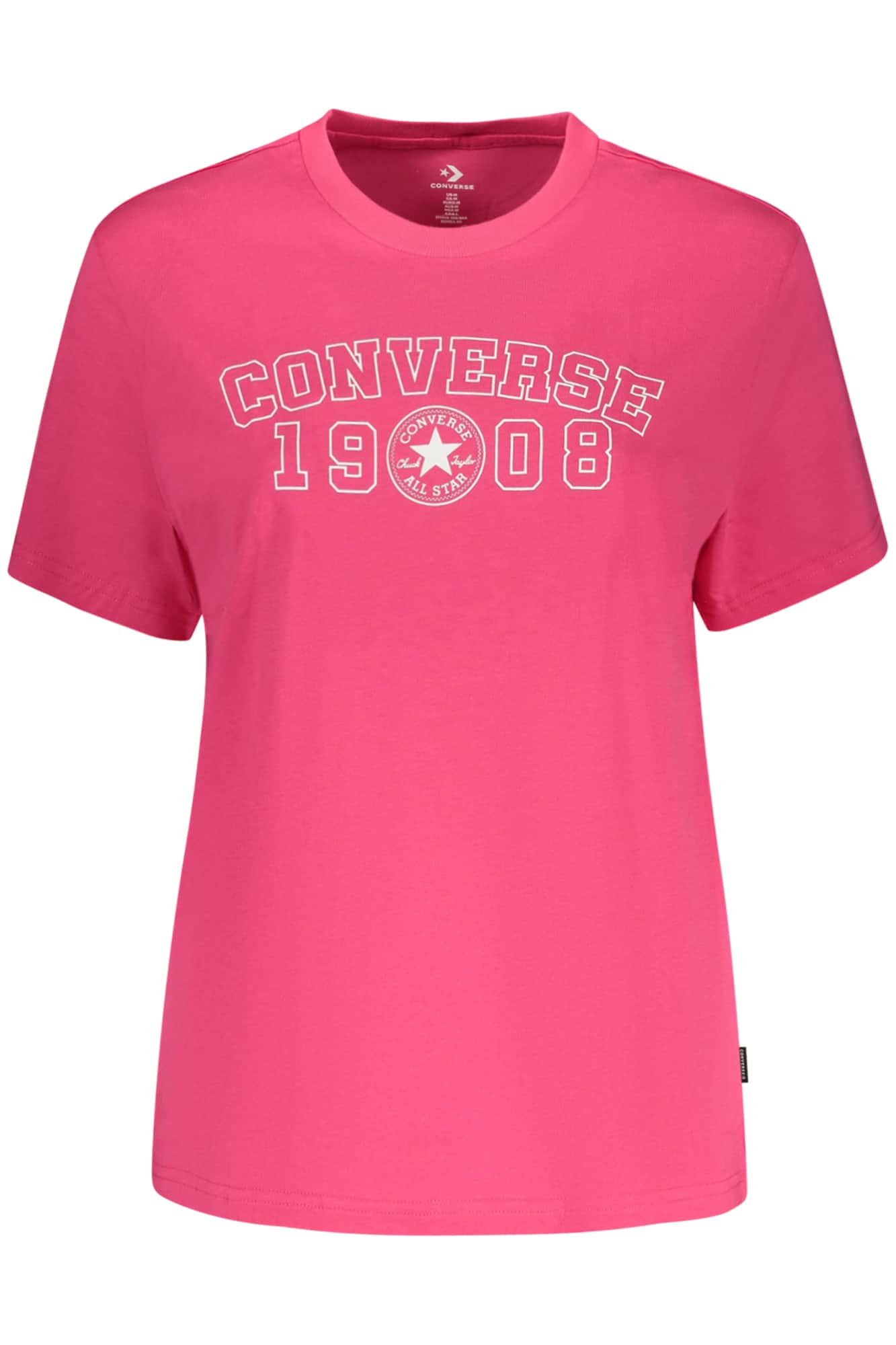 Converse Damen Kurzarm T-Shirt, Rosa