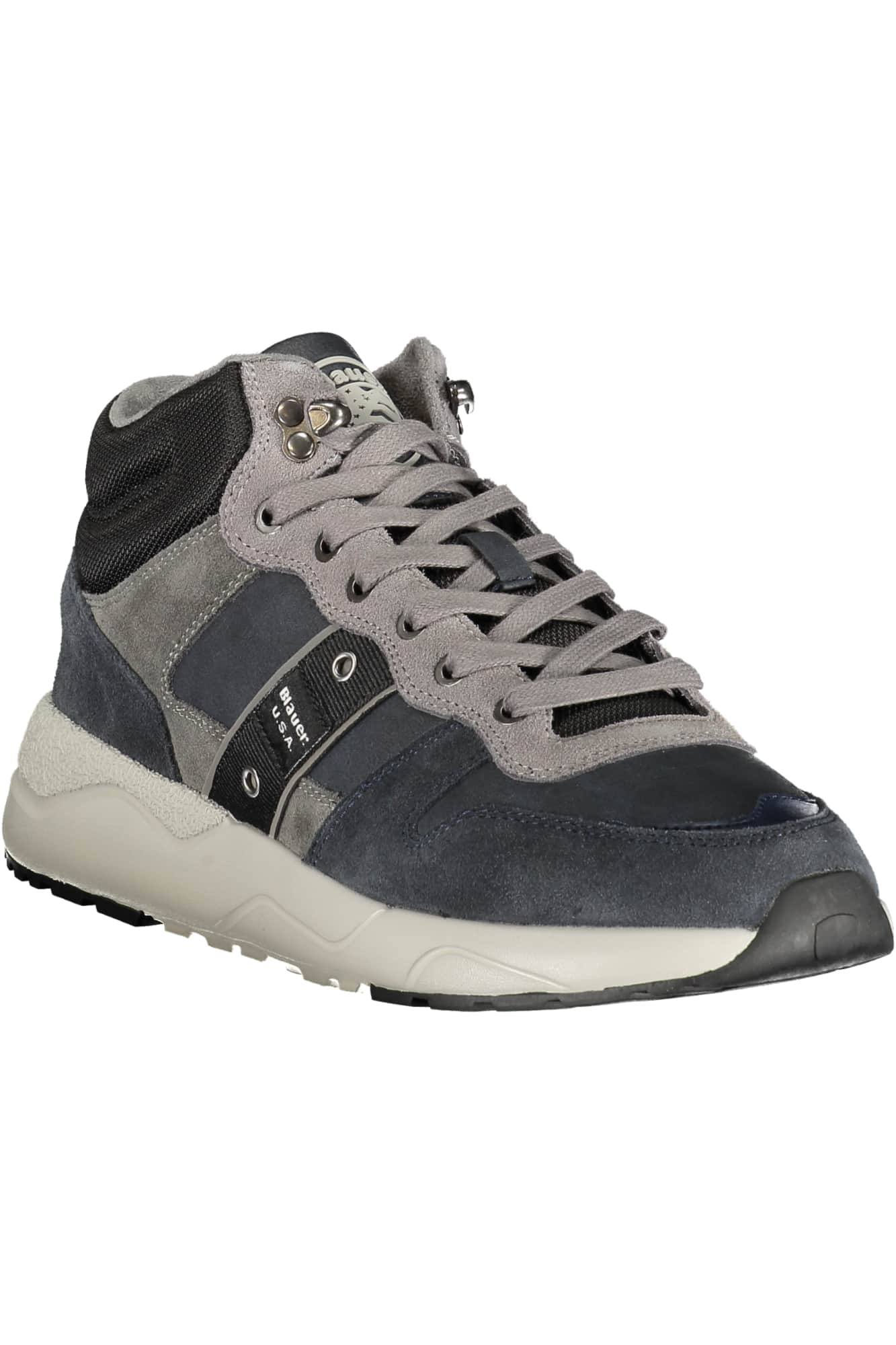 Blauer herren sportschuhe braun