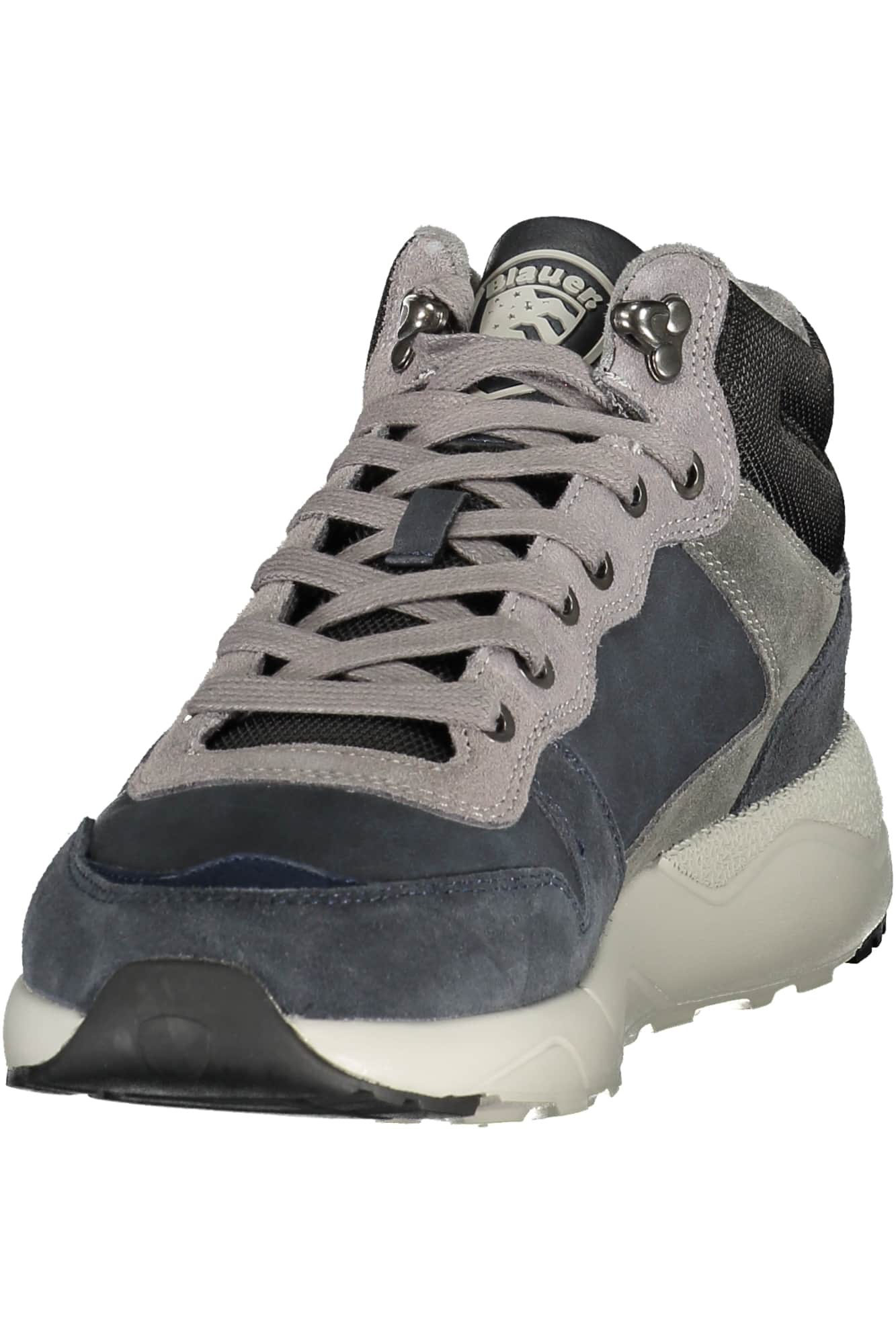 Blauer herren sportschuhe braun