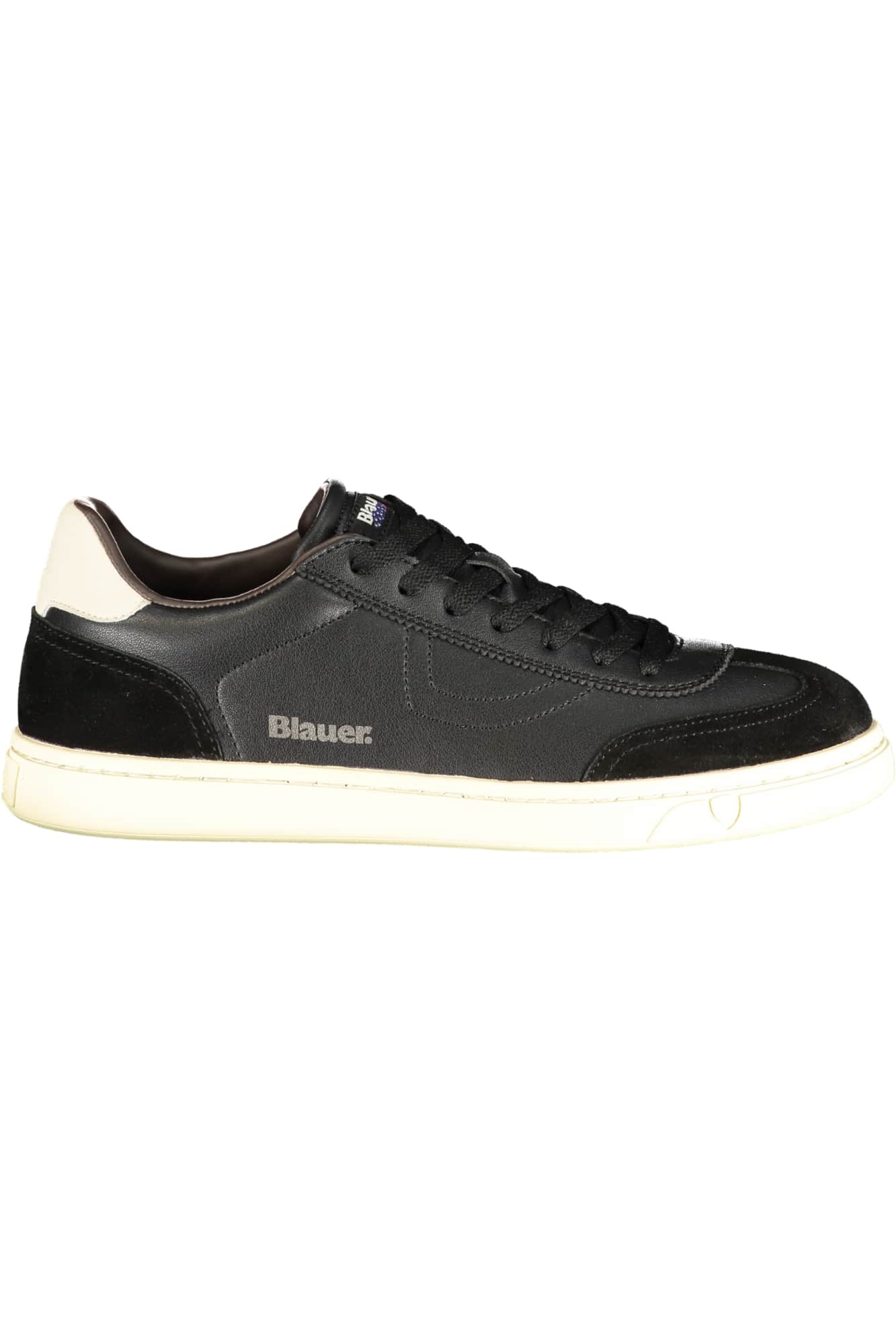 Blauer herren schwarz sportschuhe