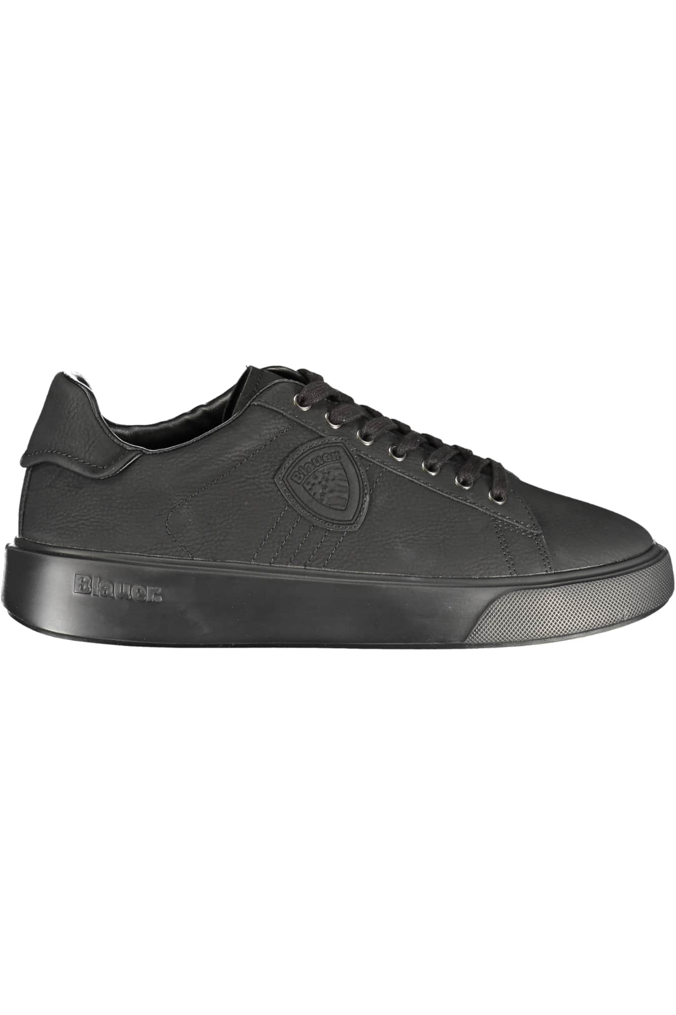 Blauer herren schwarz sportschuhe