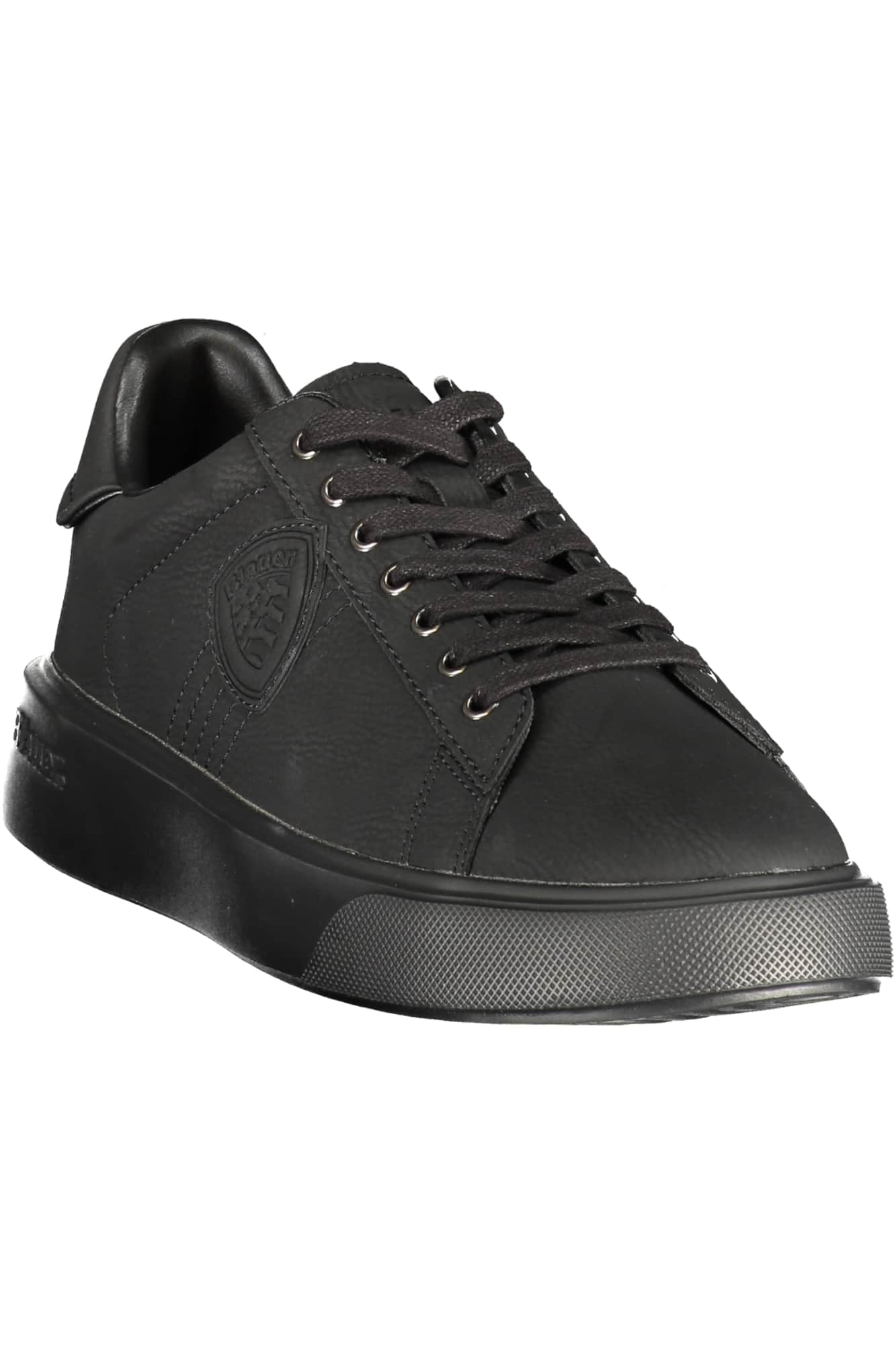 Blauer herren schwarz sportschuhe