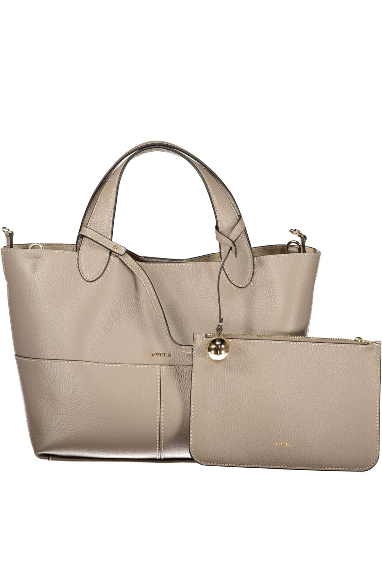 Furla damen tasche grau