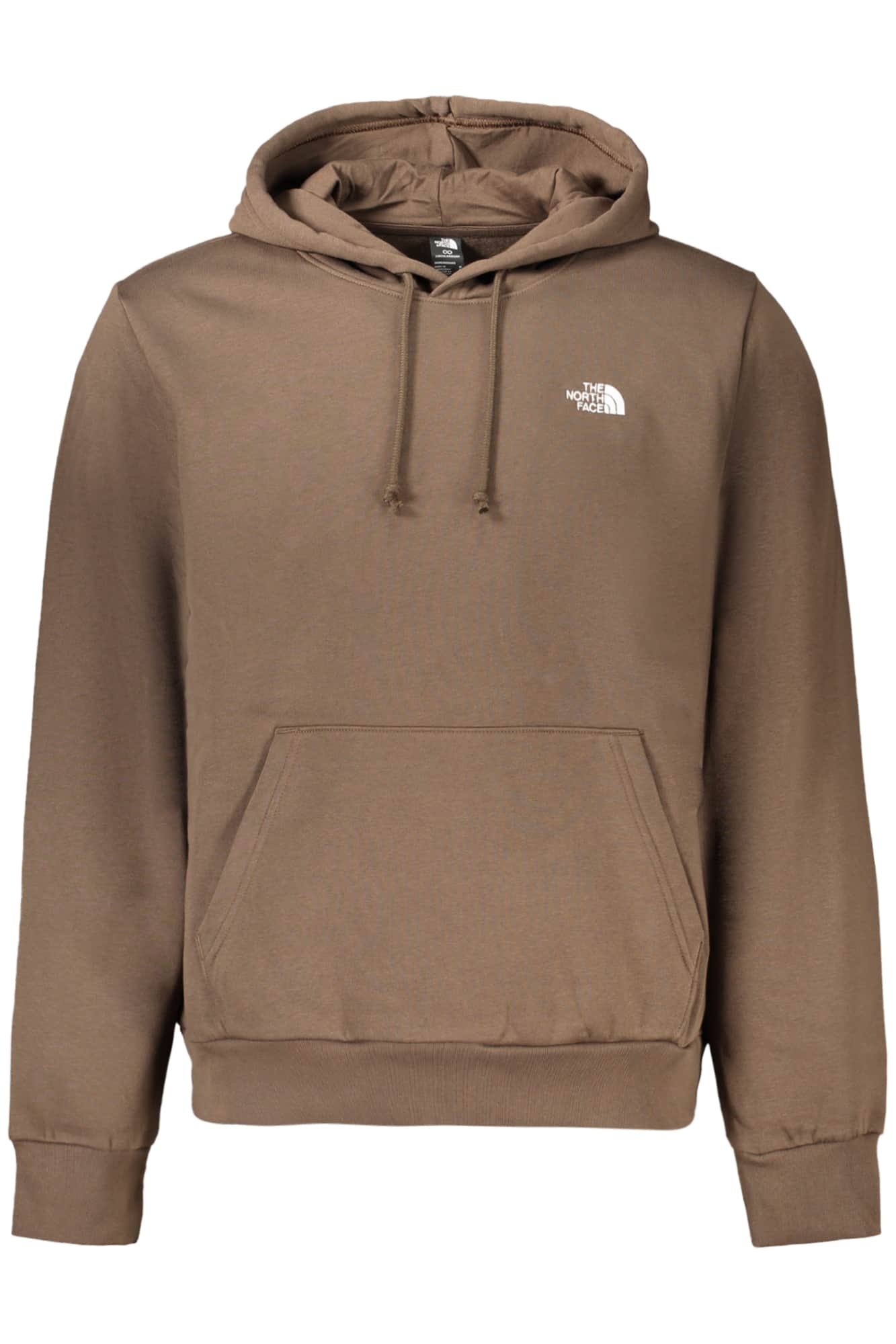 The North Face herren mit reissverschluss sweatshirt, braun