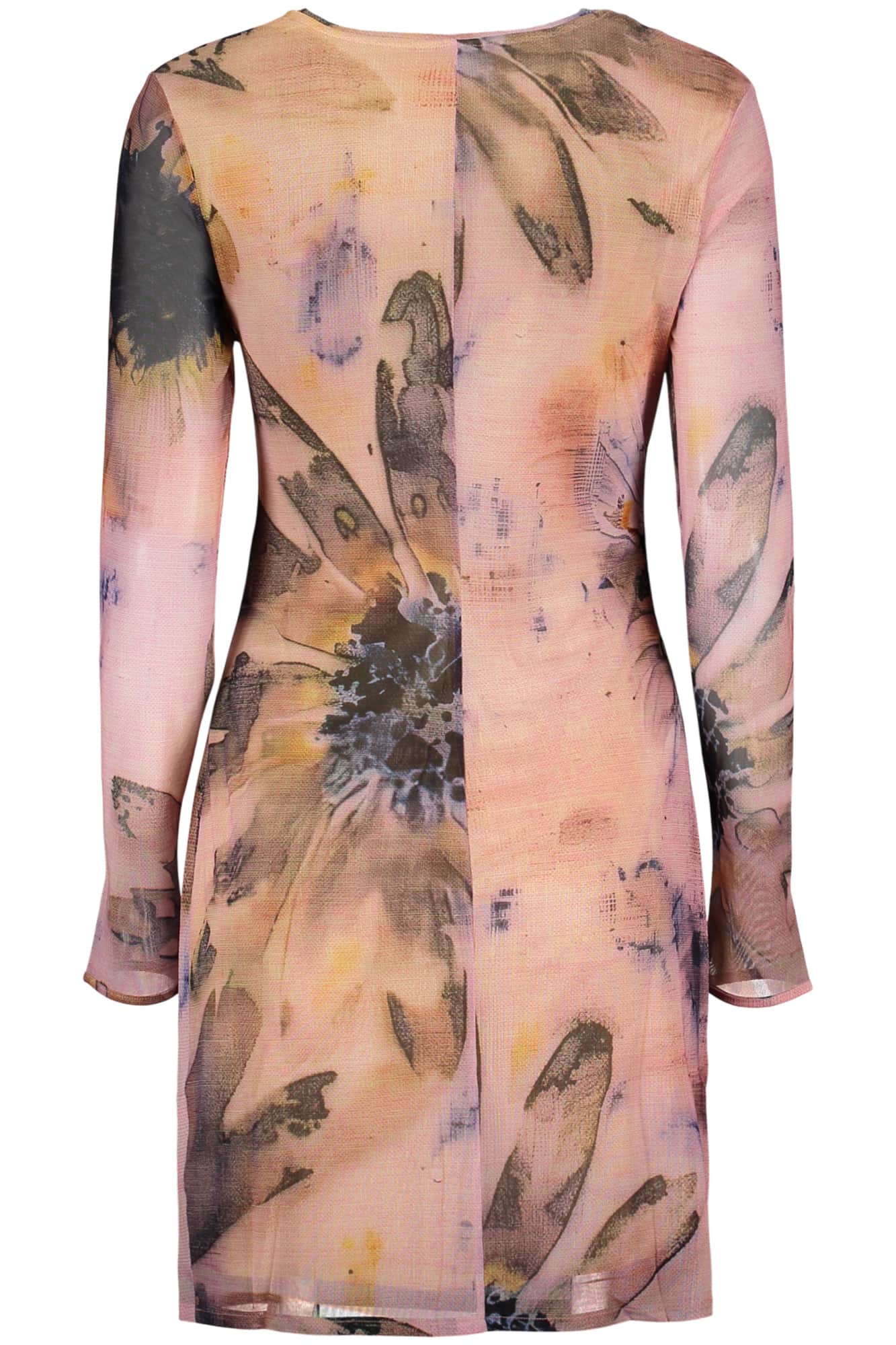 Desigual damen kurz rosa kleid